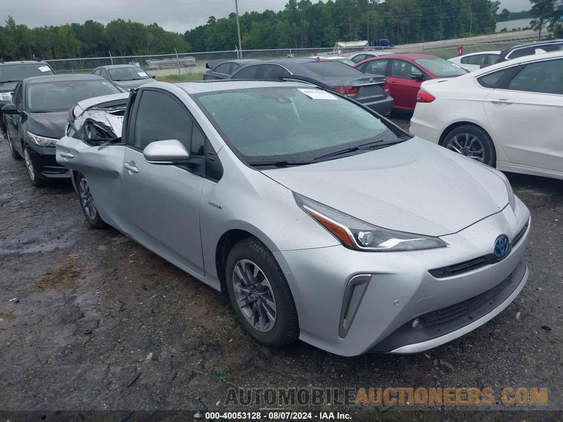 JTDKAMFU6N3169341 TOYOTA PRIUS 2022