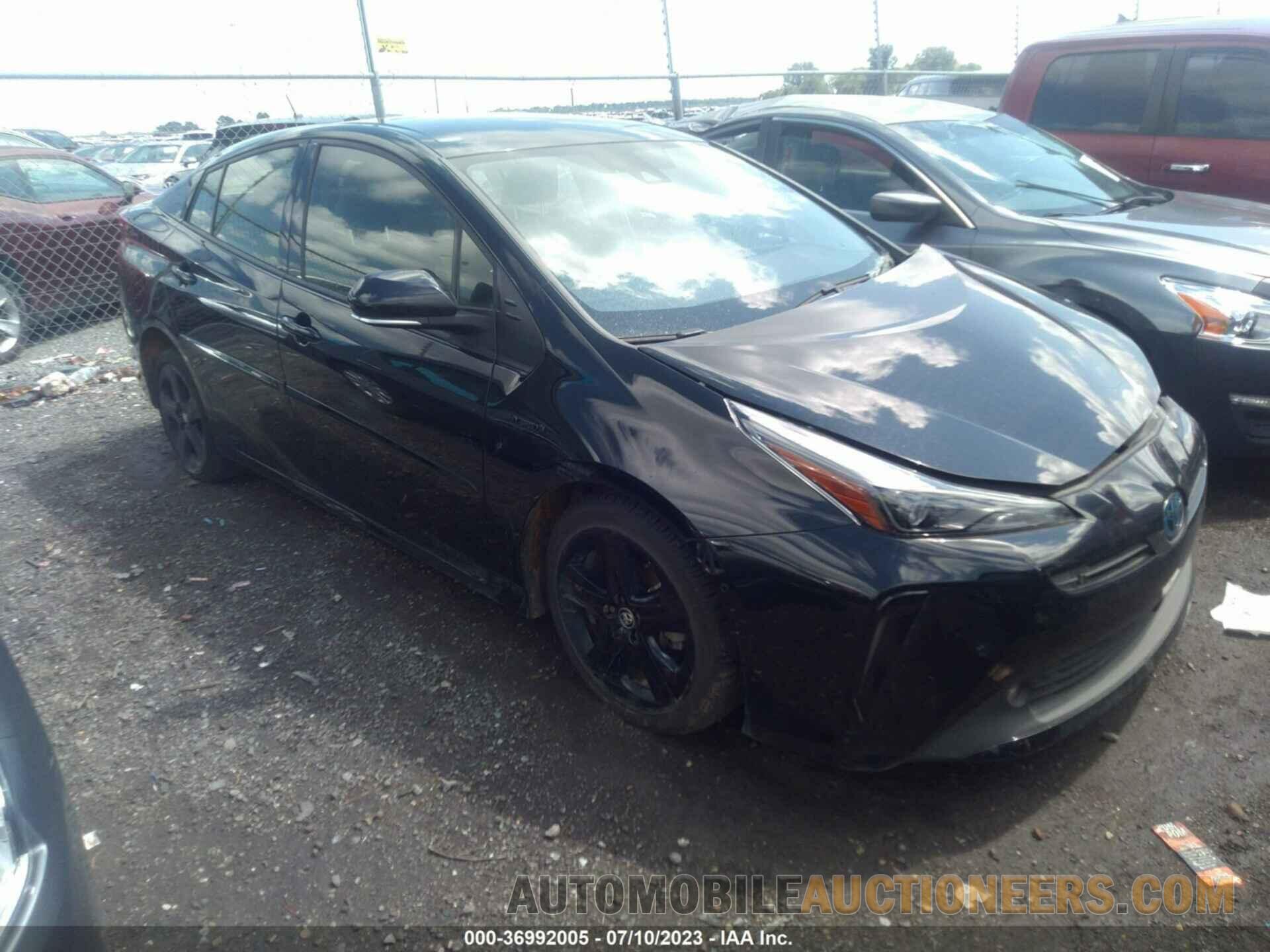 JTDKAMFU6N3169534 TOYOTA PRIUS 2022