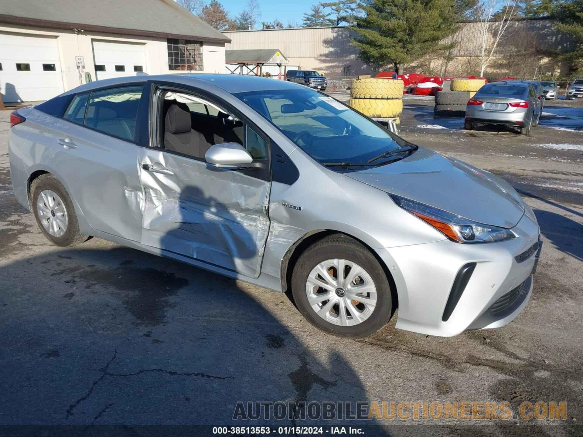 JTDKAMFU6N3182588 TOYOTA PRIUS 2022