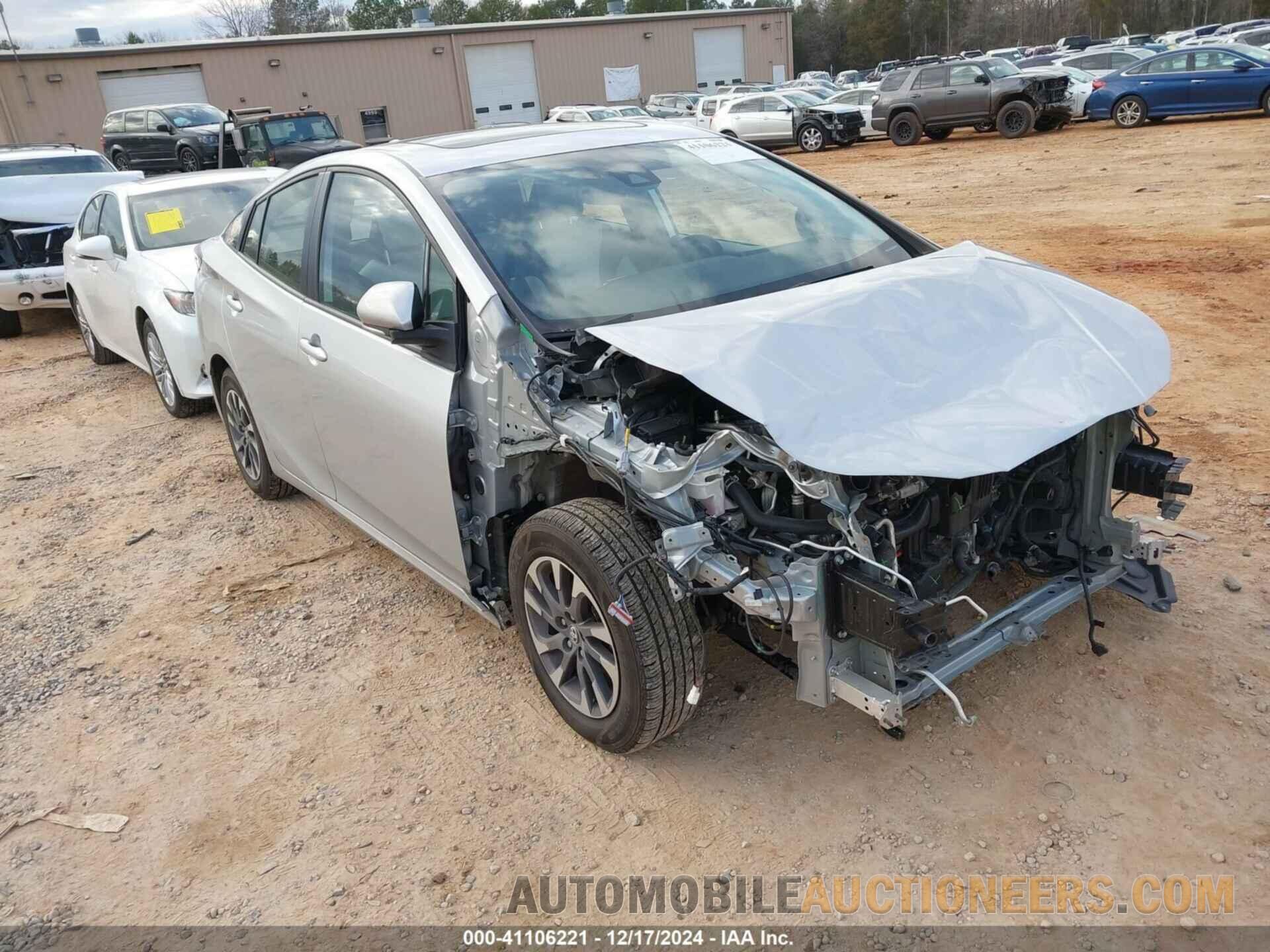 JTDKAMFU6N3186589 TOYOTA PRIUS 2022