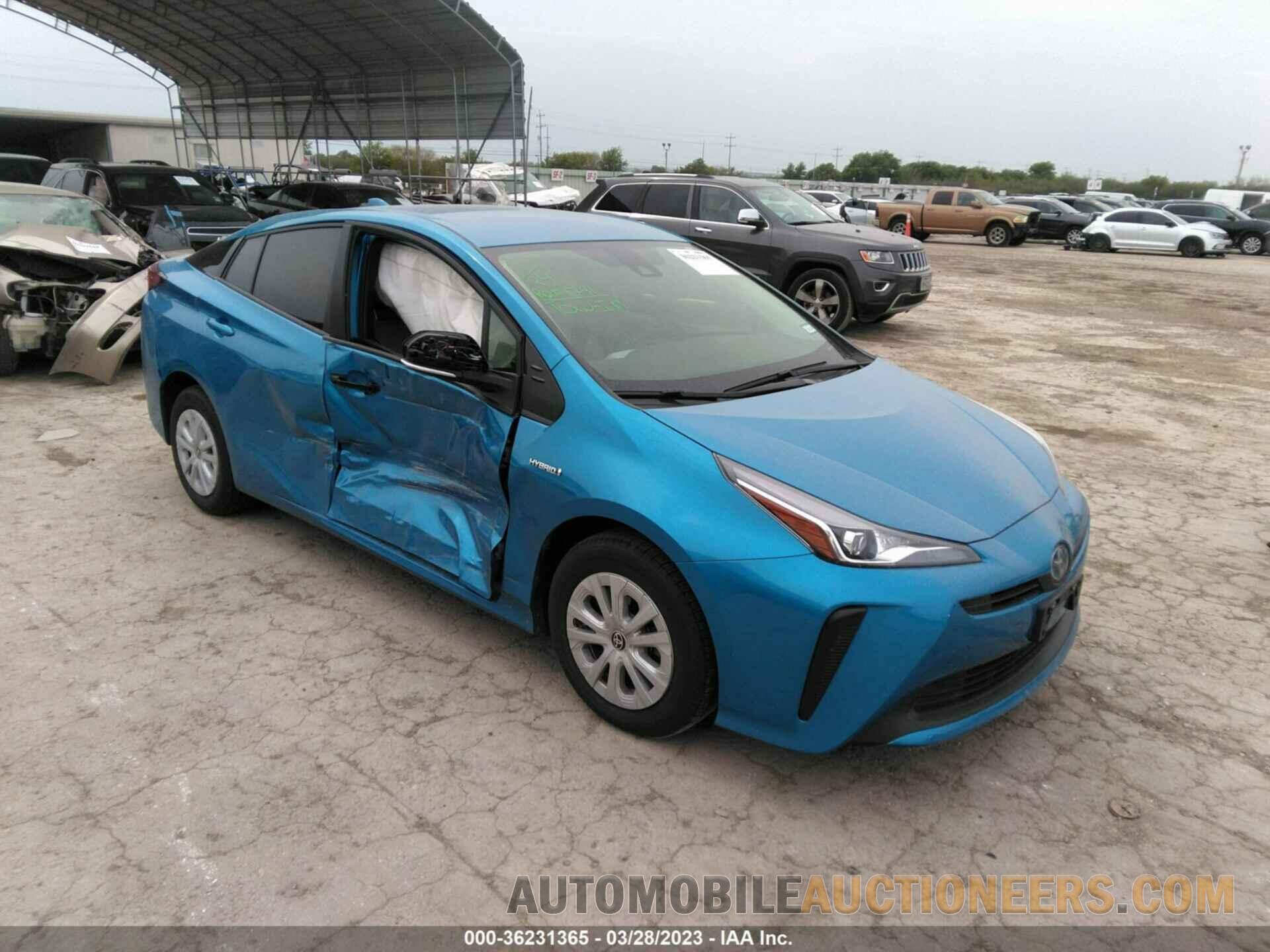 JTDKAMFU6N3187113 TOYOTA PRIUS 2022