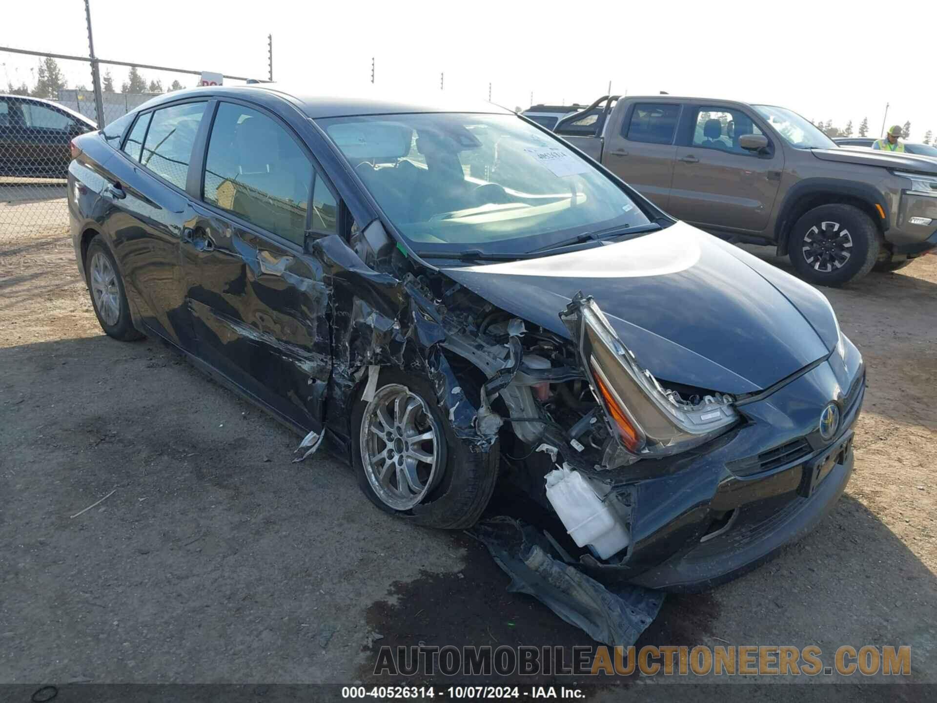 JTDKAMFU6N3187127 TOYOTA PRIUS 2022