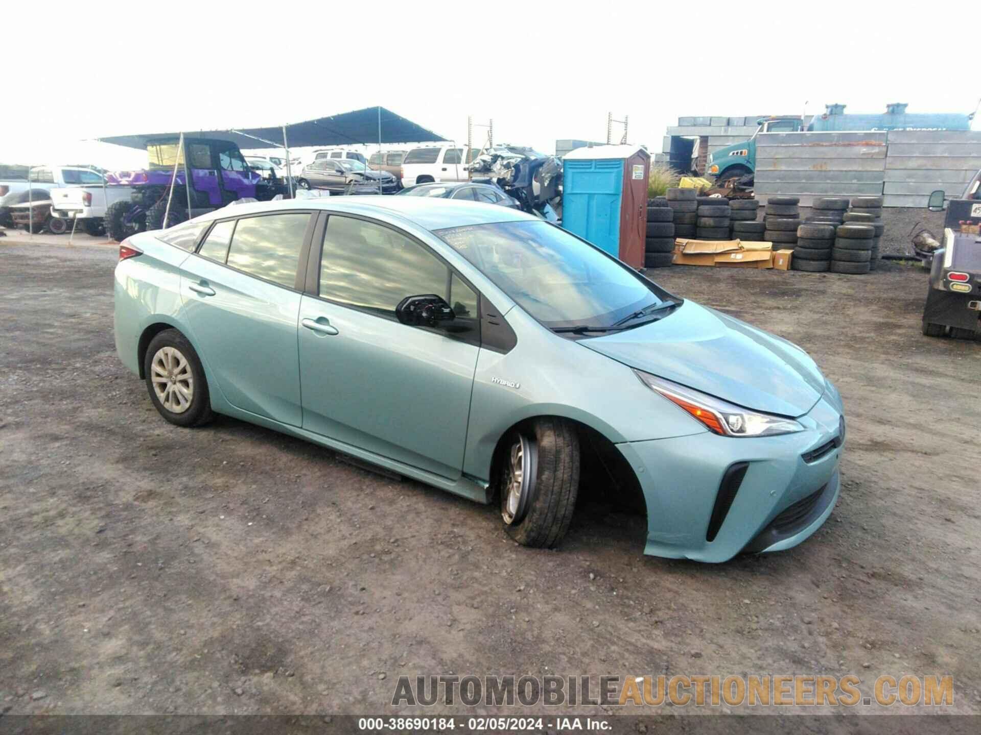 JTDKAMFU6N3188391 TOYOTA PRIUS 2022