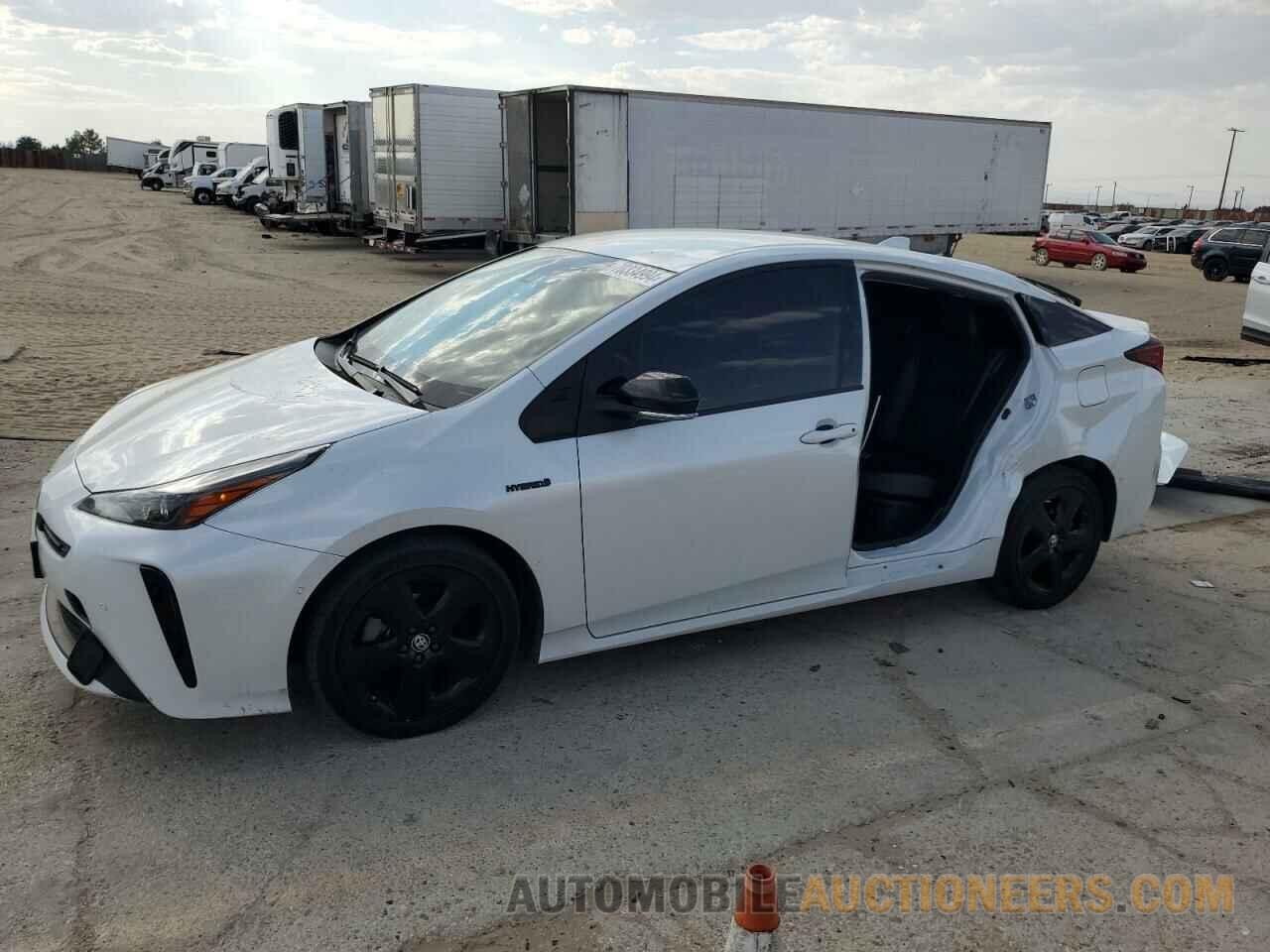 JTDKAMFU7M3127291 TOYOTA PRIUS 2021