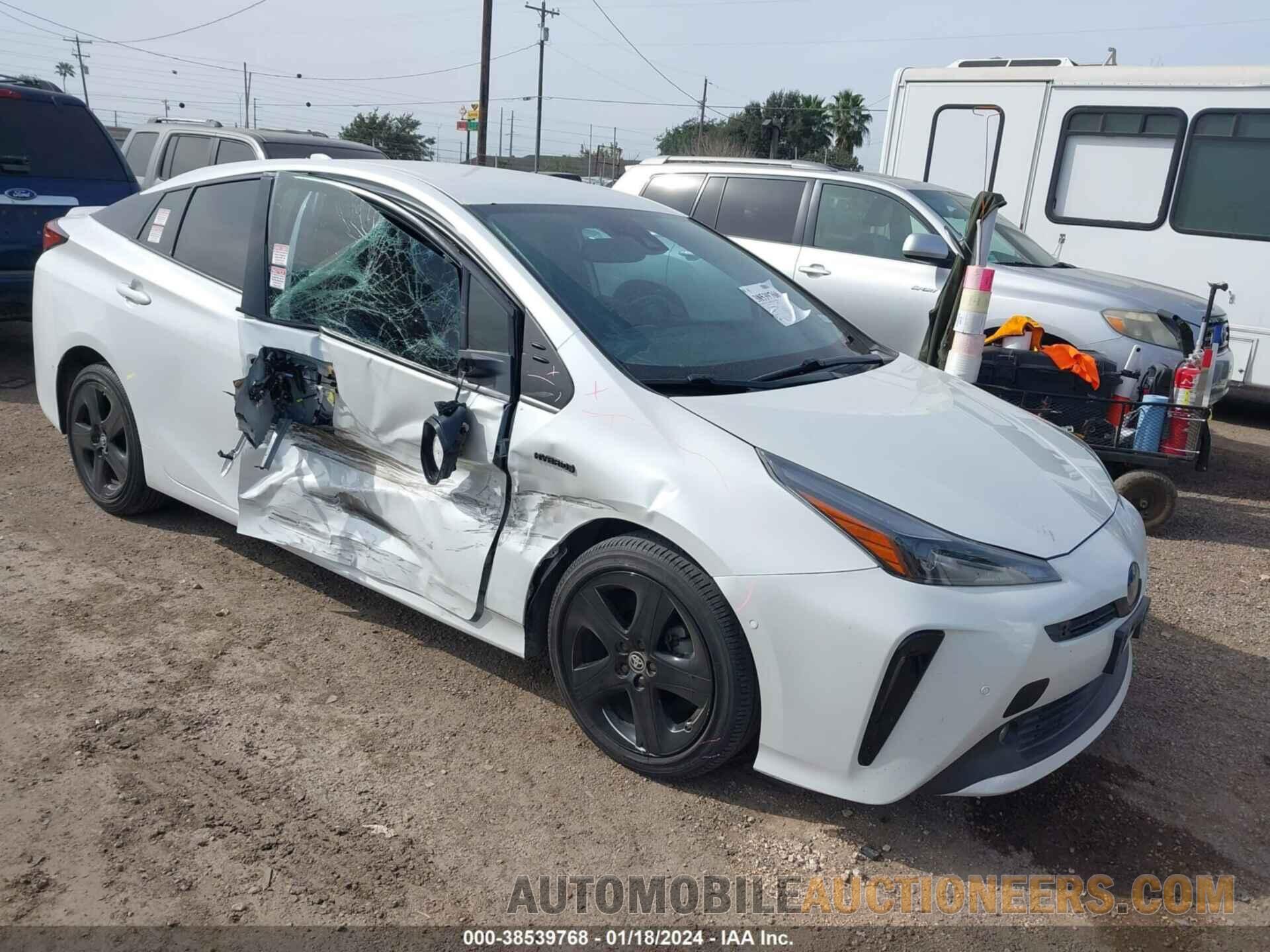 JTDKAMFU7M3127775 TOYOTA PRIUS 2021