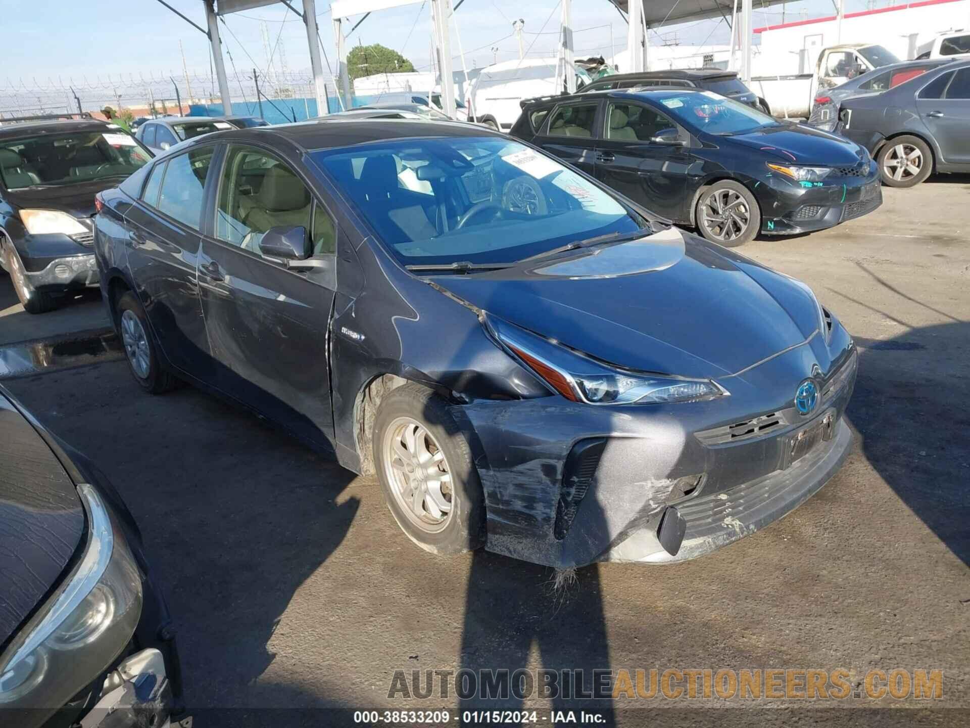 JTDKAMFU7M3128599 TOYOTA PRIUS 2021