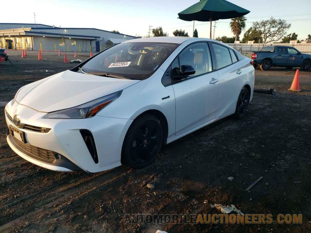 JTDKAMFU7M3130160 TOYOTA PRIUS 2021