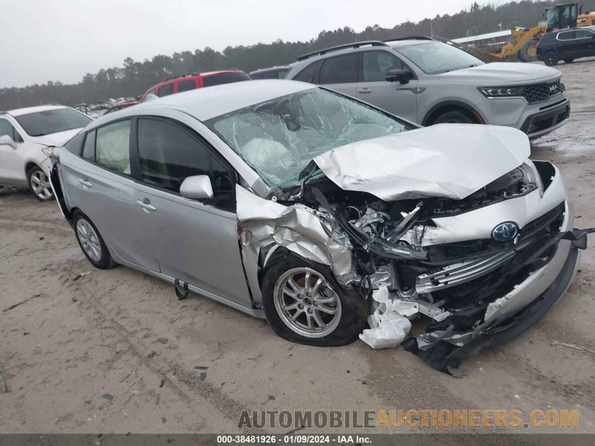 JTDKAMFU7M3133026 TOYOTA PRIUS 2021