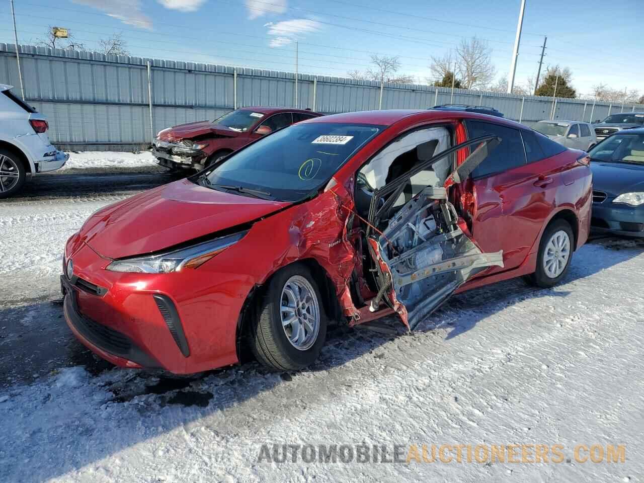 JTDKAMFU7M3134189 TOYOTA PRIUS 2021