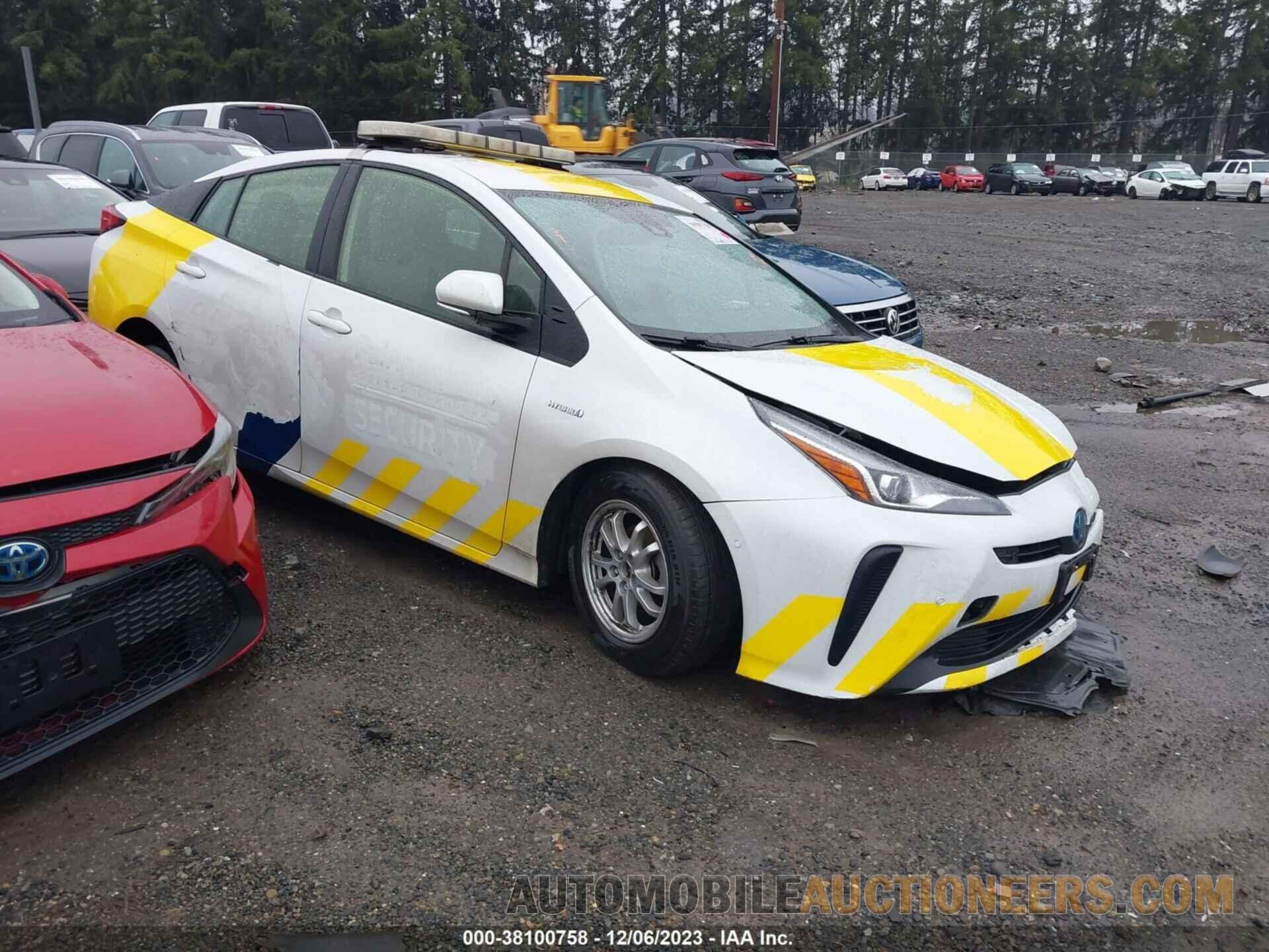 JTDKAMFU7M3135293 TOYOTA PRIUS 2021