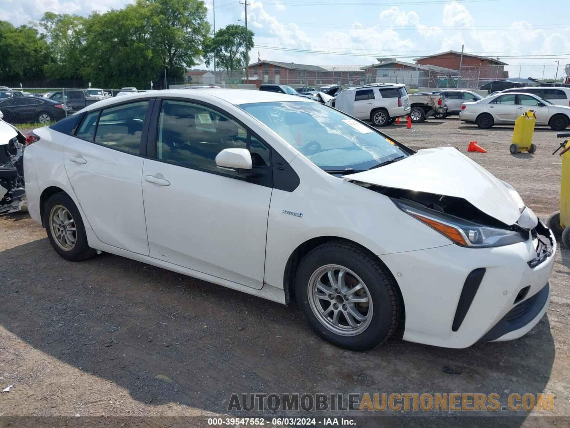 JTDKAMFU7M3140817 TOYOTA PRIUS 2021