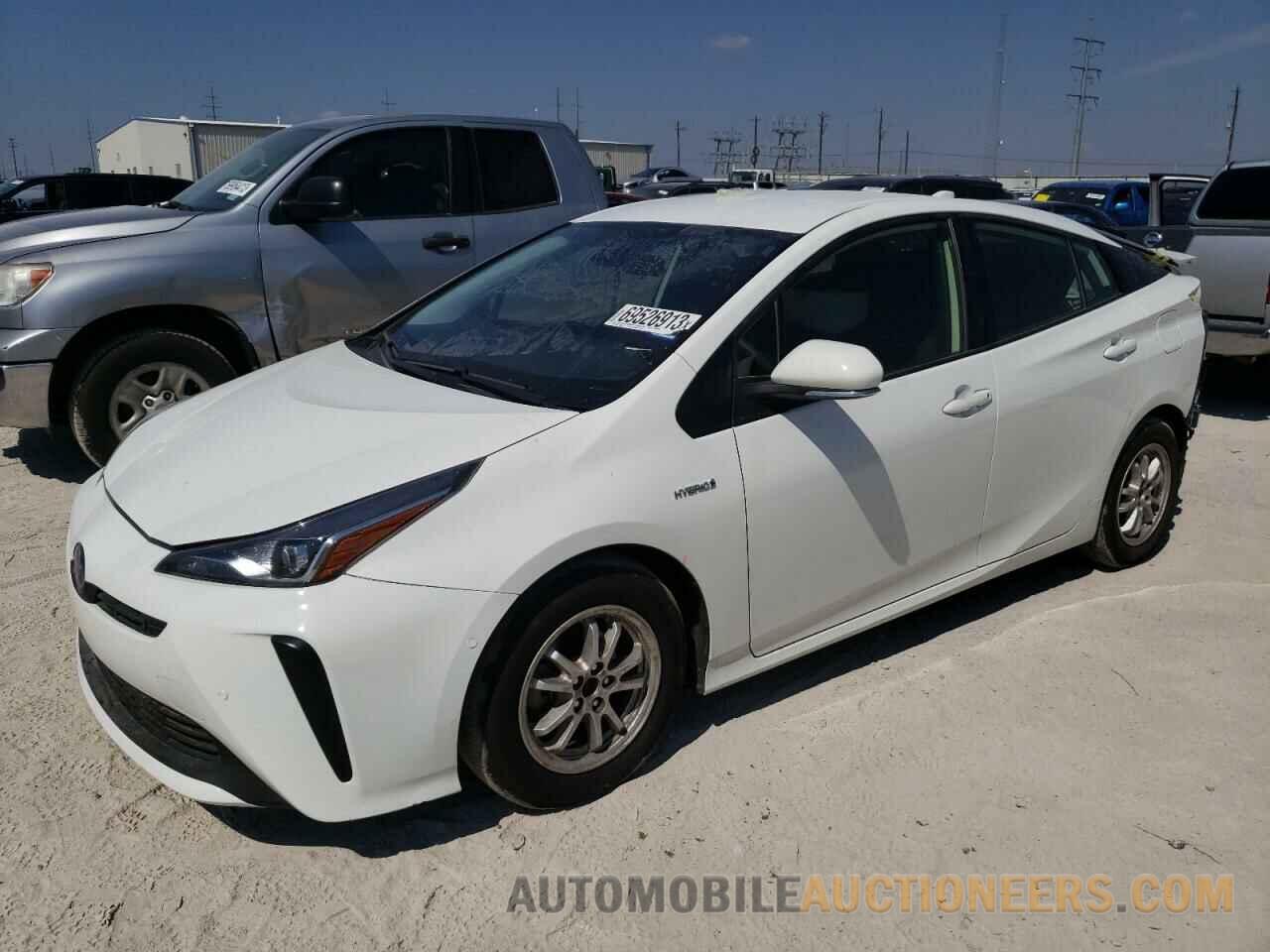 JTDKAMFU7M3143281 TOYOTA PRIUS 2021