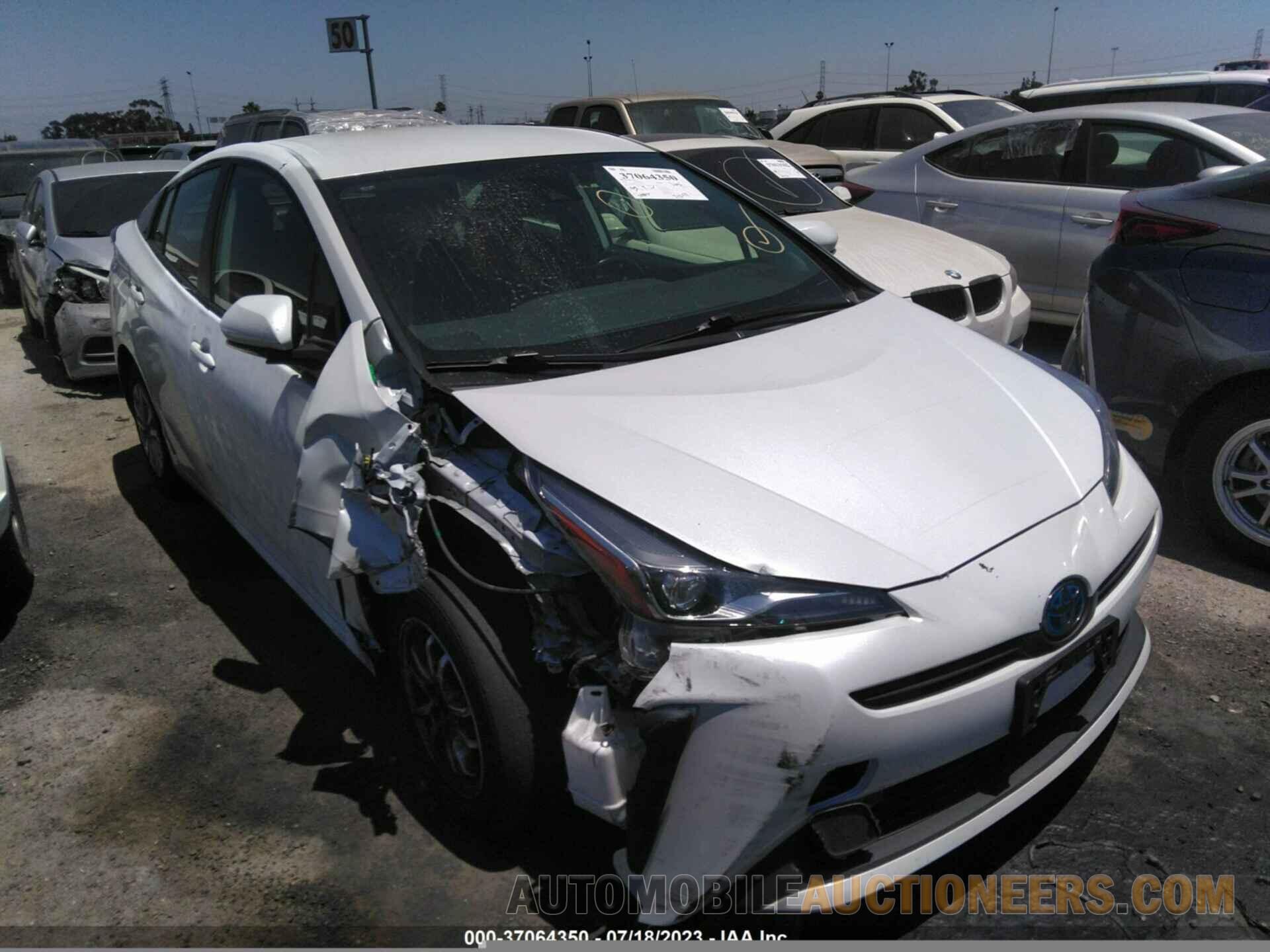 JTDKAMFU7M3144771 TOYOTA PRIUS 2021