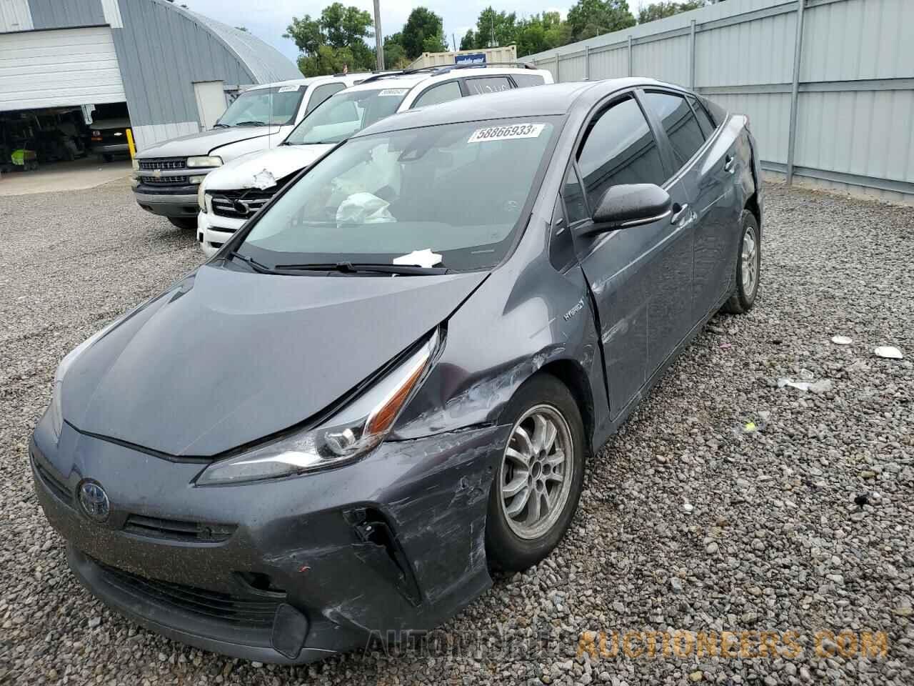 JTDKAMFU7M3145077 TOYOTA PRIUS 2021