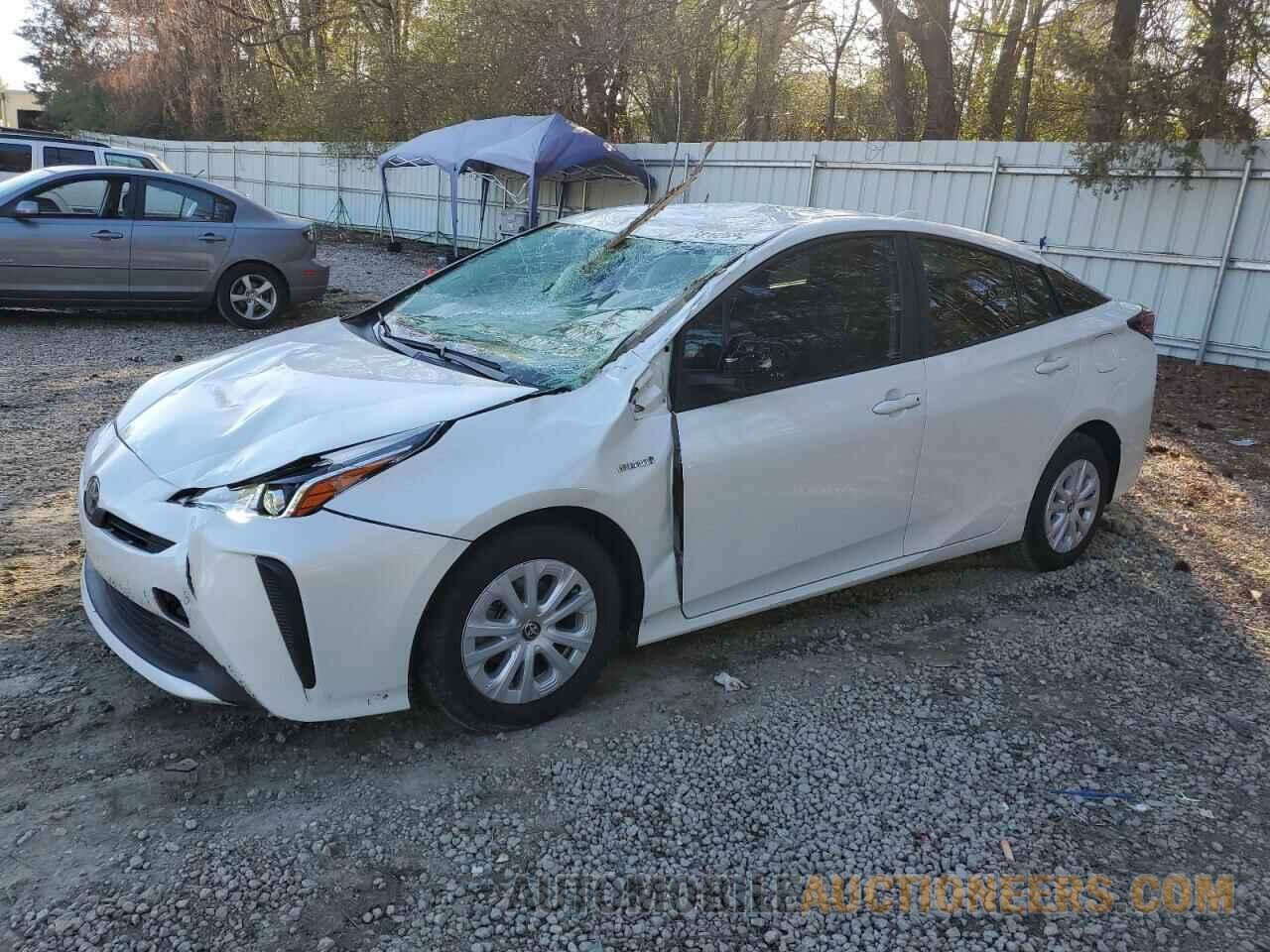 JTDKAMFU7M3153017 TOYOTA PRIUS 2021