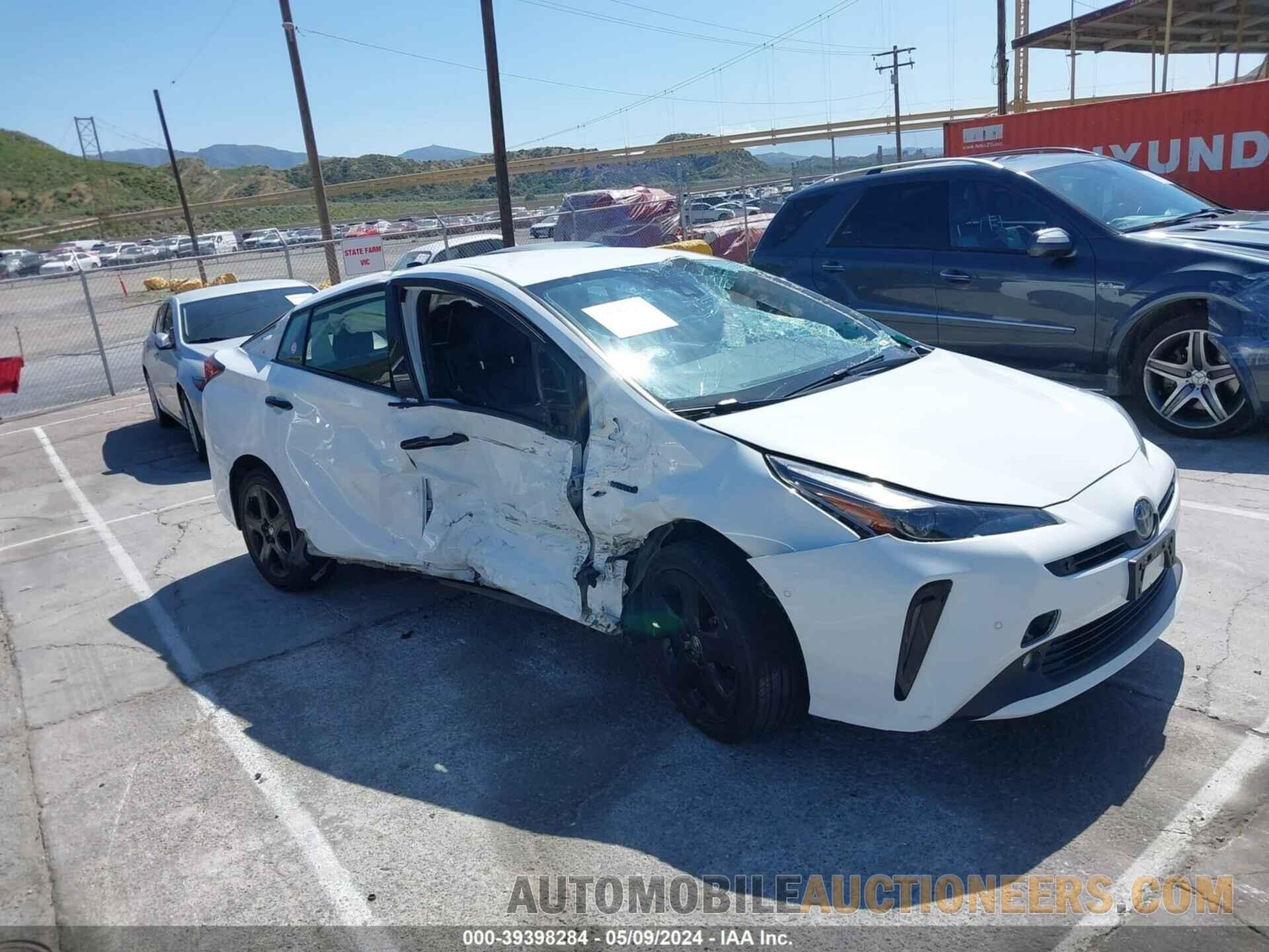 JTDKAMFU7N3168893 TOYOTA PRIUS 2022