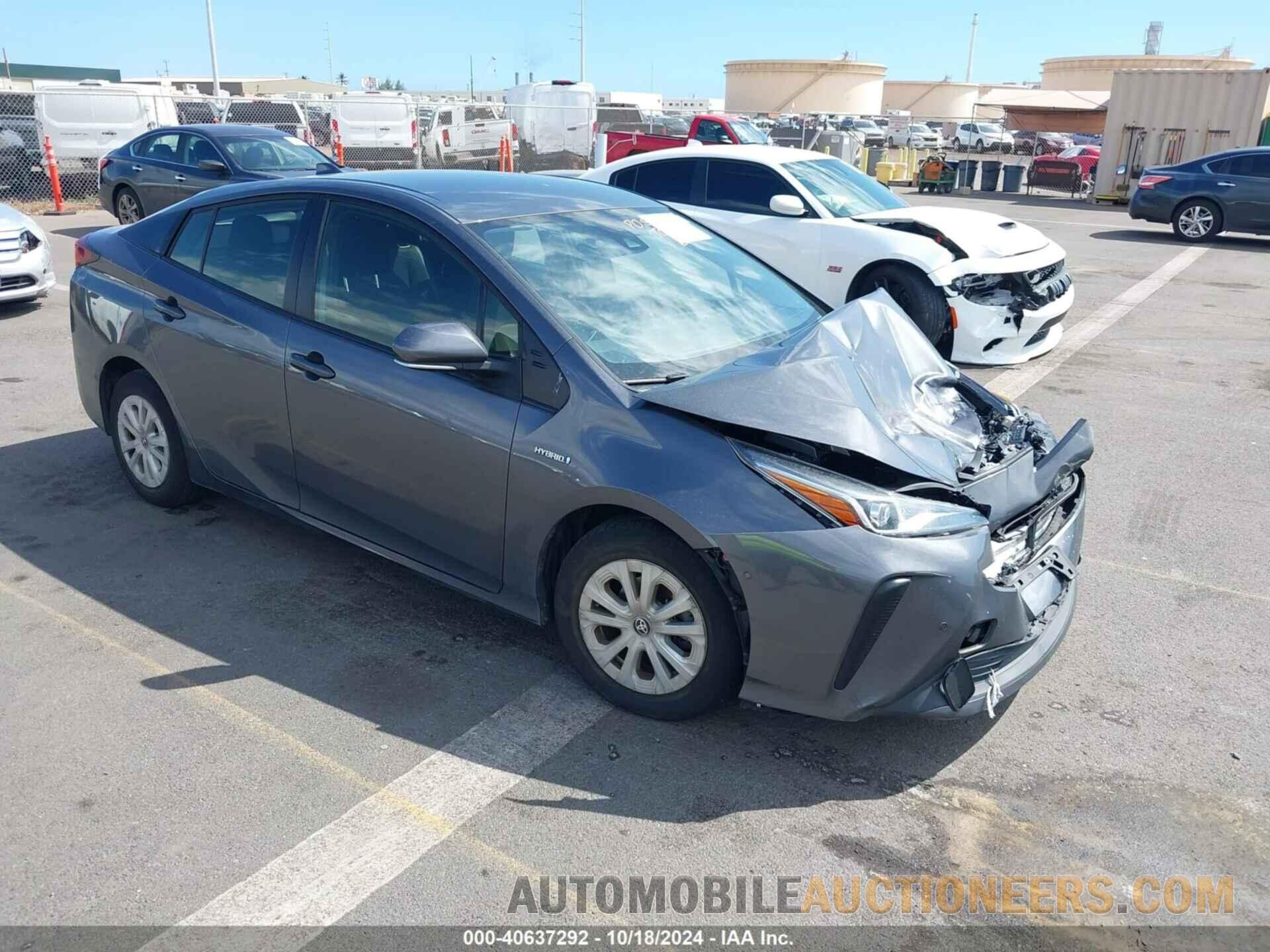 JTDKAMFU7N3186987 TOYOTA PRIUS 2022