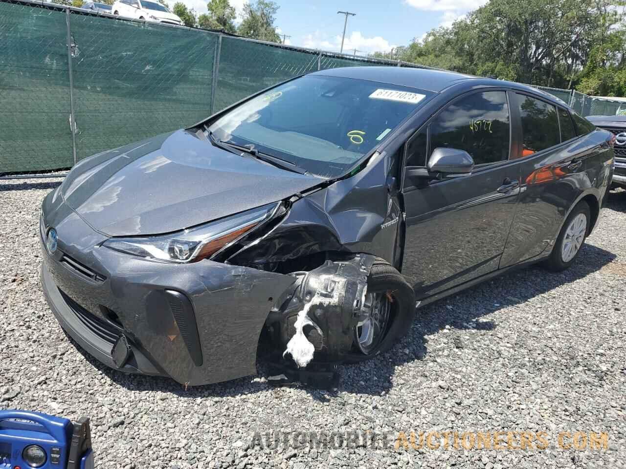 JTDKAMFU8M3127185 TOYOTA PRIUS 2021