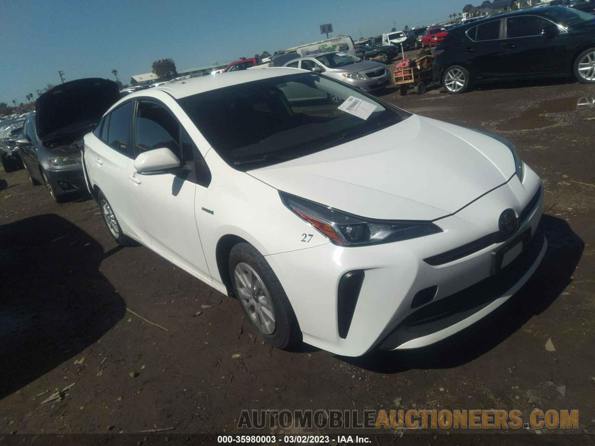 JTDKAMFU8M3128479 TOYOTA PRIUS 2021