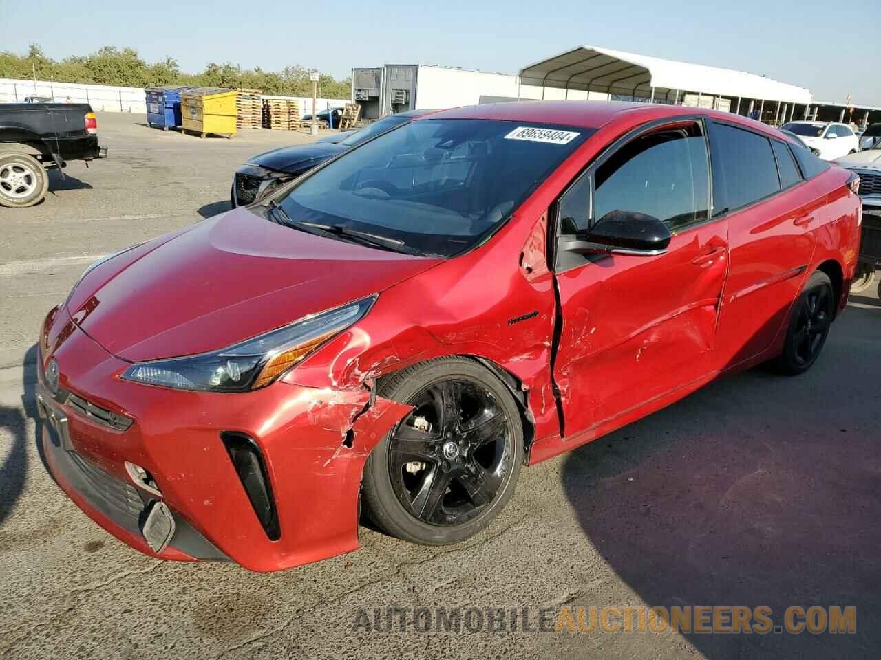 JTDKAMFU8M3129776 TOYOTA PRIUS 2021