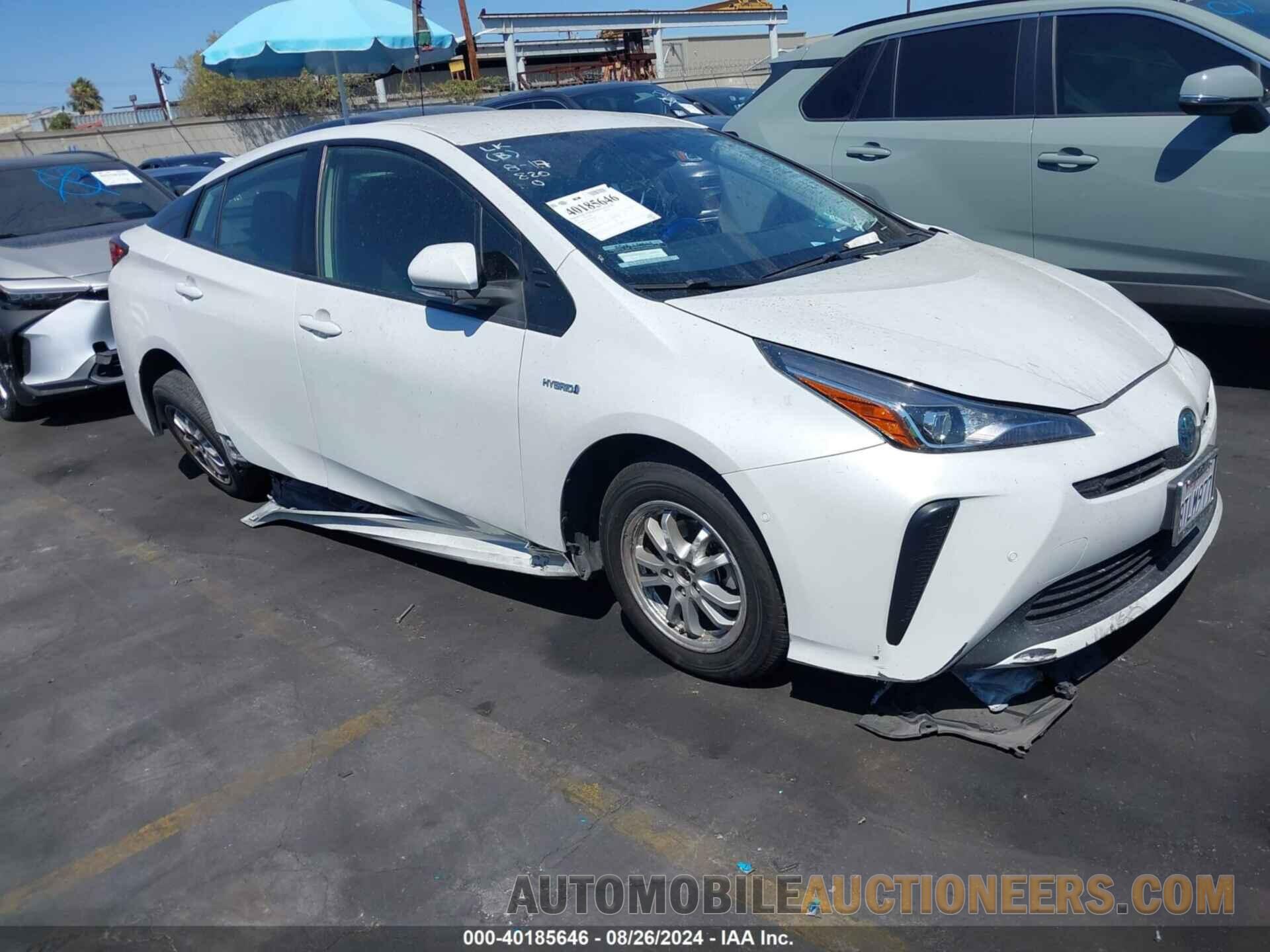 JTDKAMFU8M3131690 TOYOTA PRIUS 2021