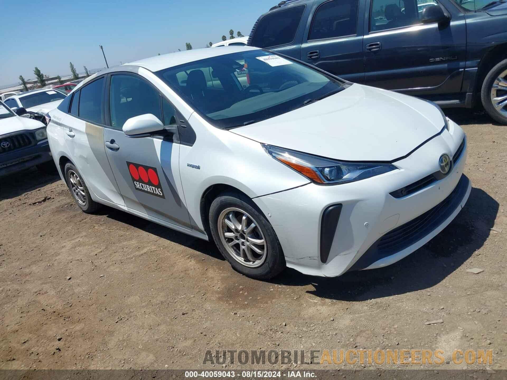 JTDKAMFU8M3133732 TOYOTA PRIUS 2021