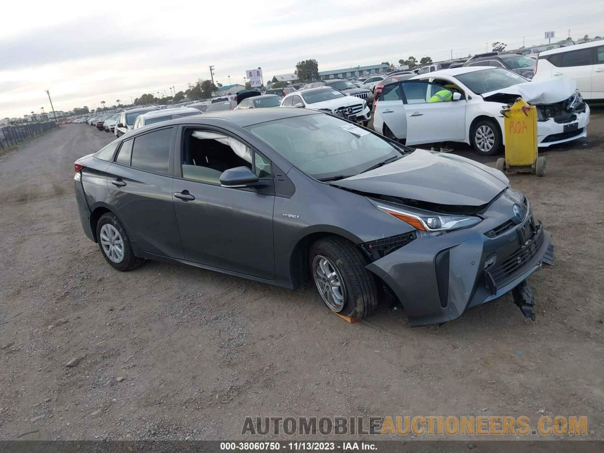 JTDKAMFU8M3137019 TOYOTA PRIUS 2021