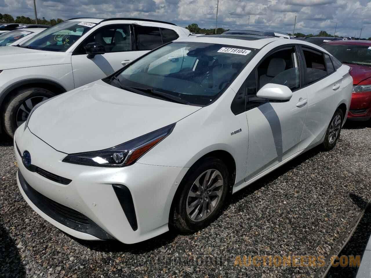 JTDKAMFU8M3139384 TOYOTA PRIUS 2021