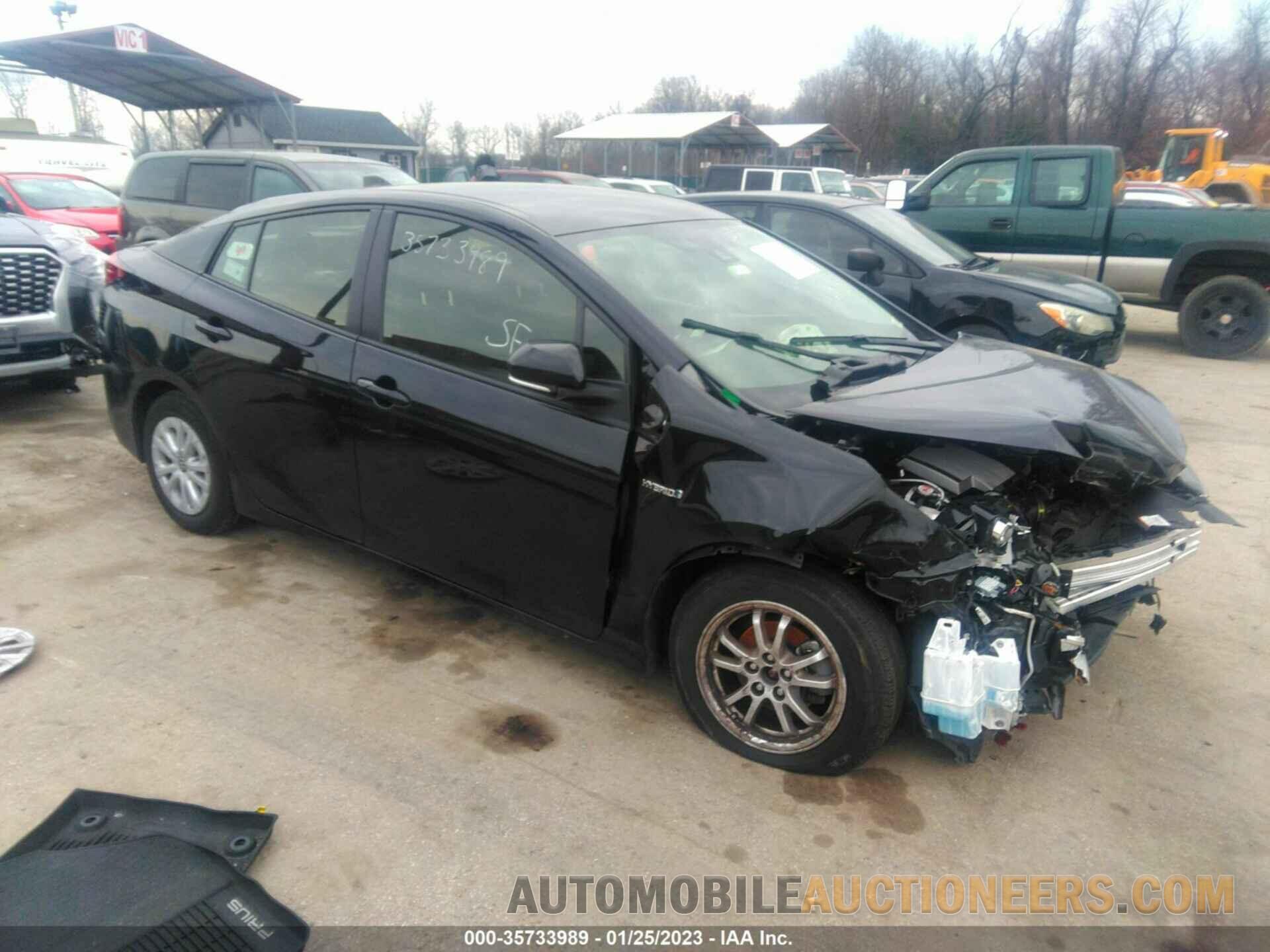 JTDKAMFU8M3141510 TOYOTA PRIUS 2021