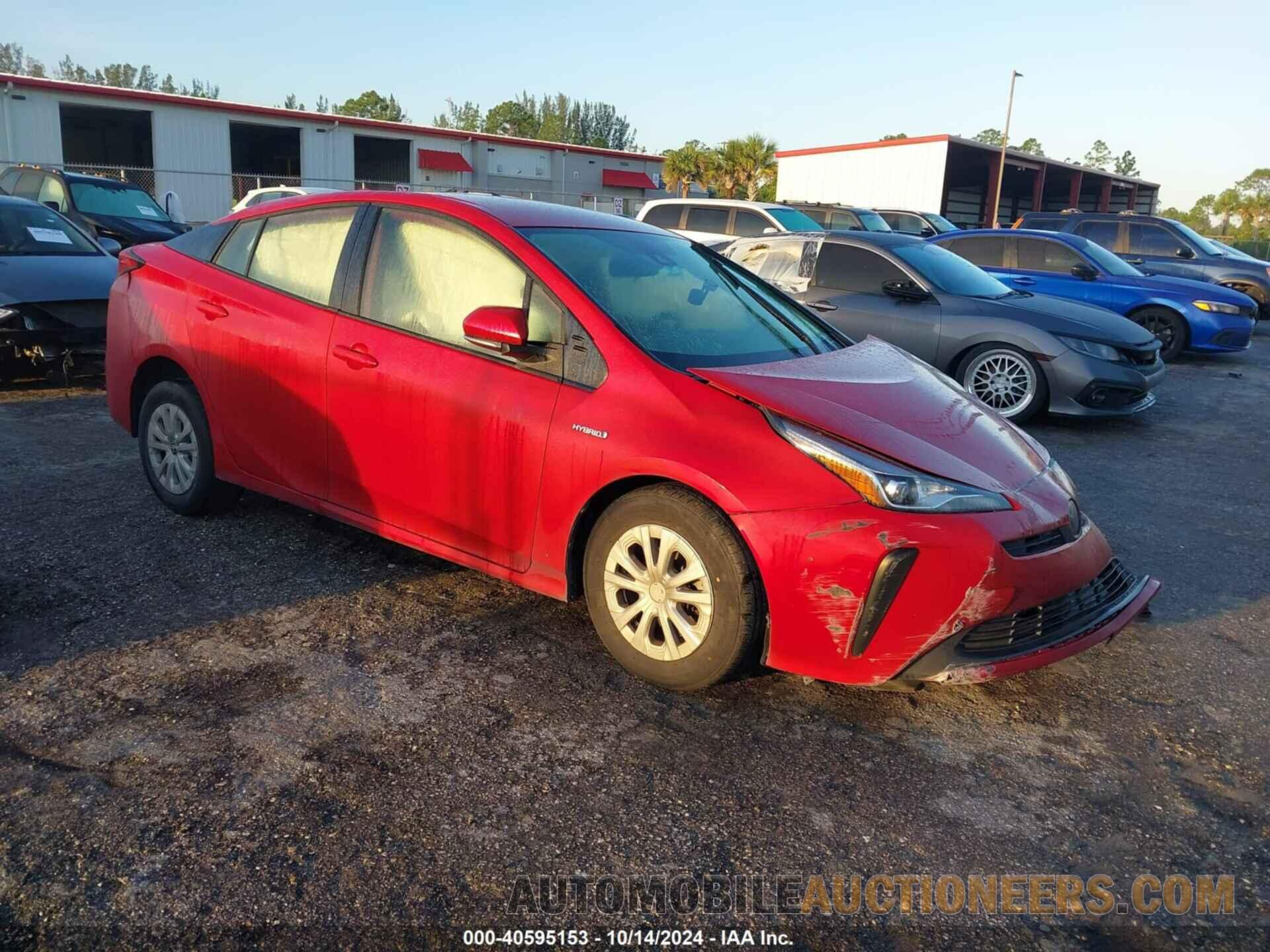 JTDKAMFU8M3146934 TOYOTA PRIUS 2021