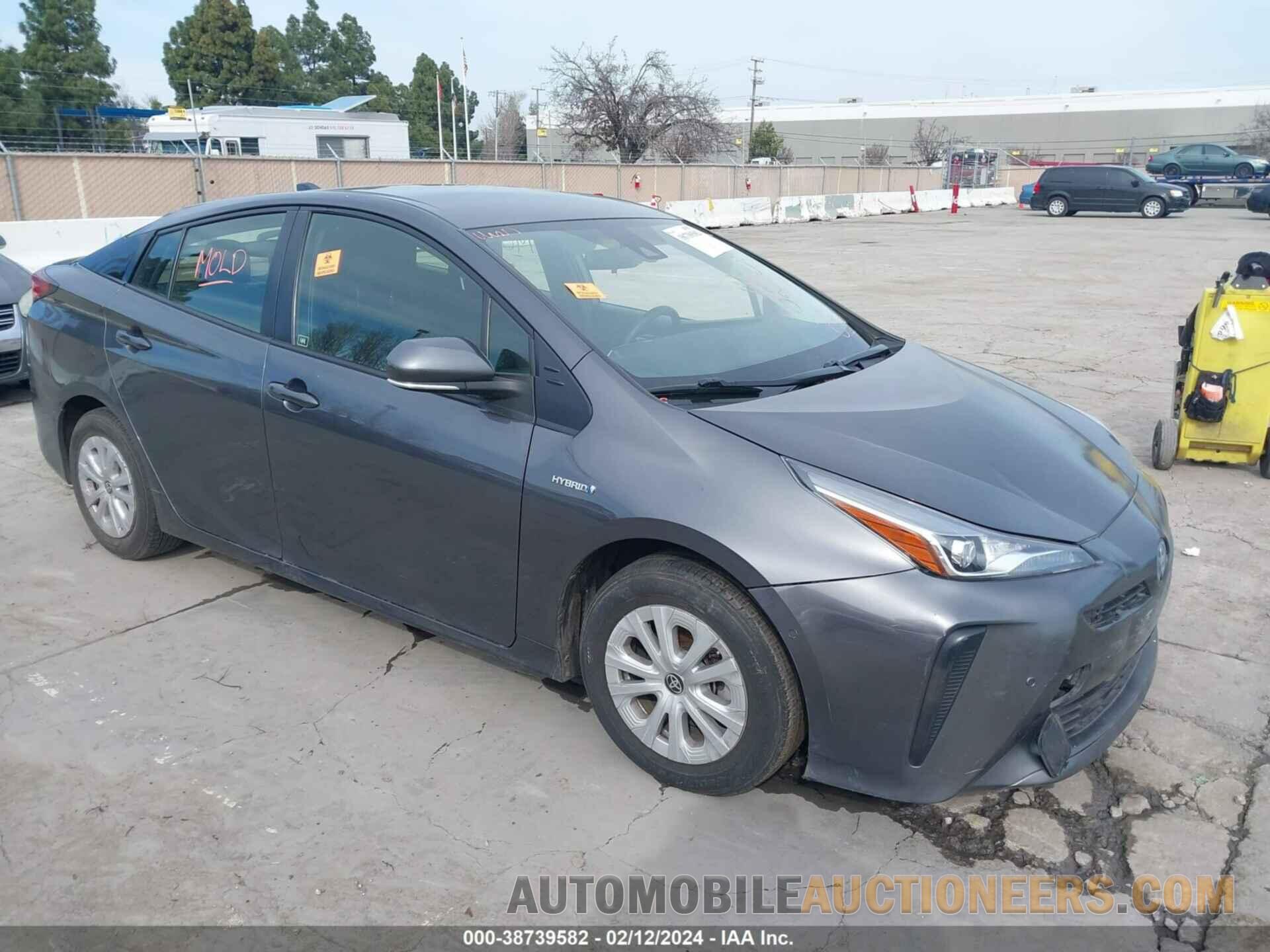 JTDKAMFU8M3148327 TOYOTA PRIUS 2021