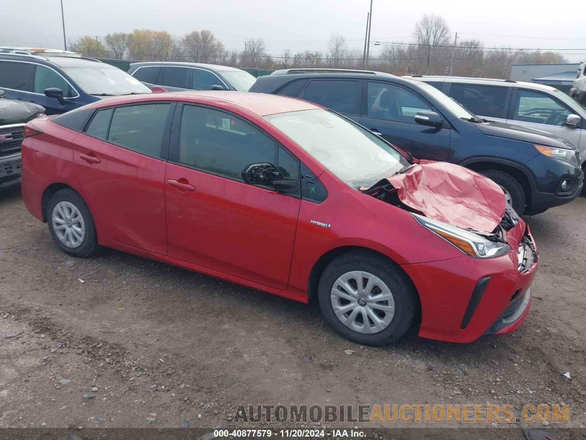 JTDKAMFU8N3163024 TOYOTA PRIUS 2022