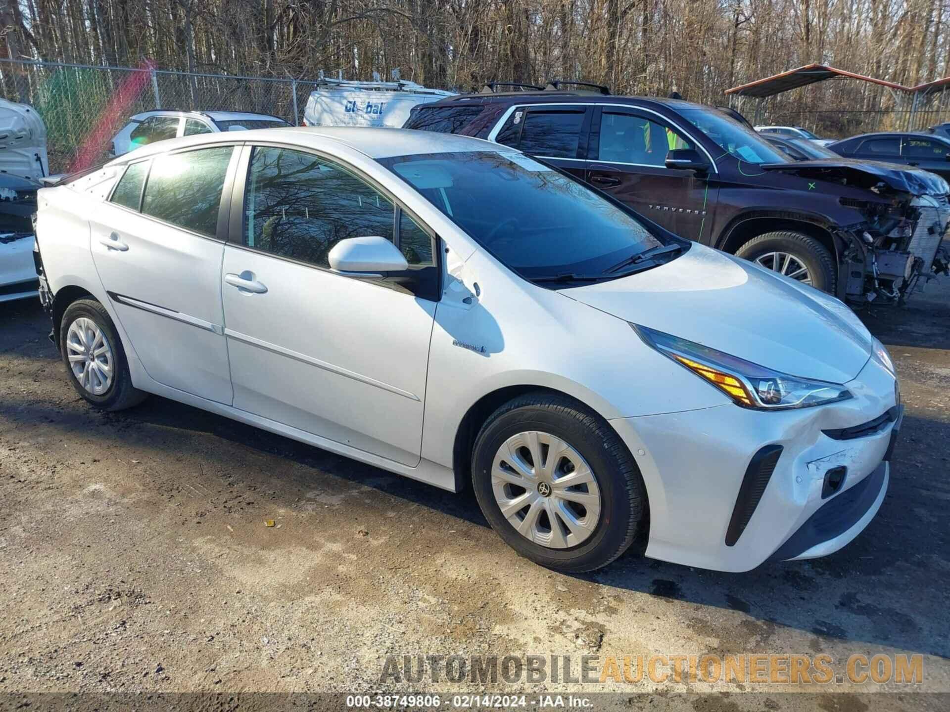 JTDKAMFU8N3164836 TOYOTA PRIUS 2022