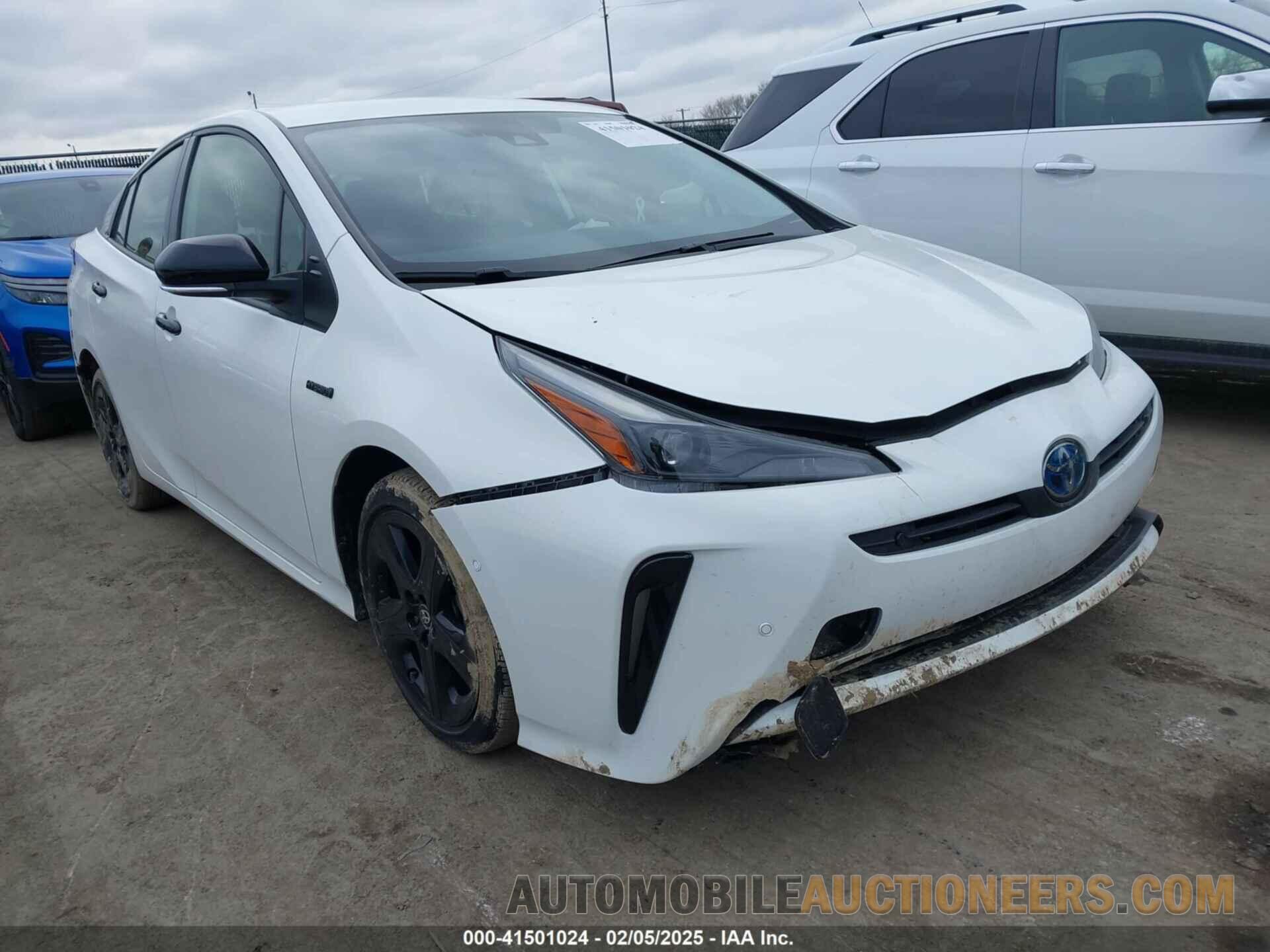 JTDKAMFU8N3175707 TOYOTA PRIUS 2022