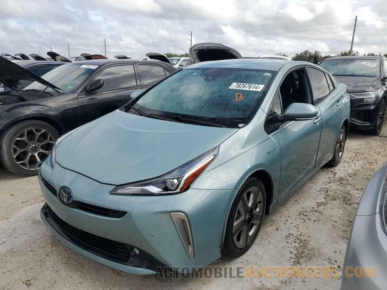 JTDKAMFU8N3186044 TOYOTA PRIUS NIGH 2022