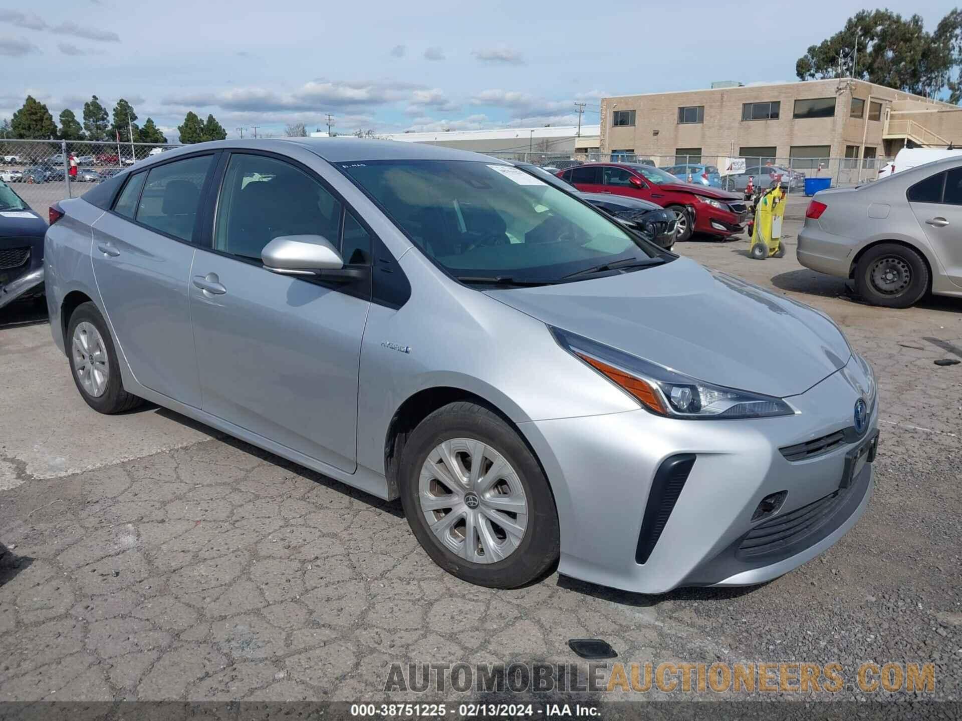 JTDKAMFU8N3189185 TOYOTA PRIUS 2022