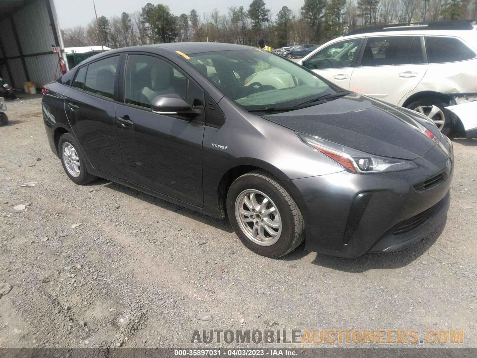 JTDKAMFU9M3133917 TOYOTA PRIUS 2021