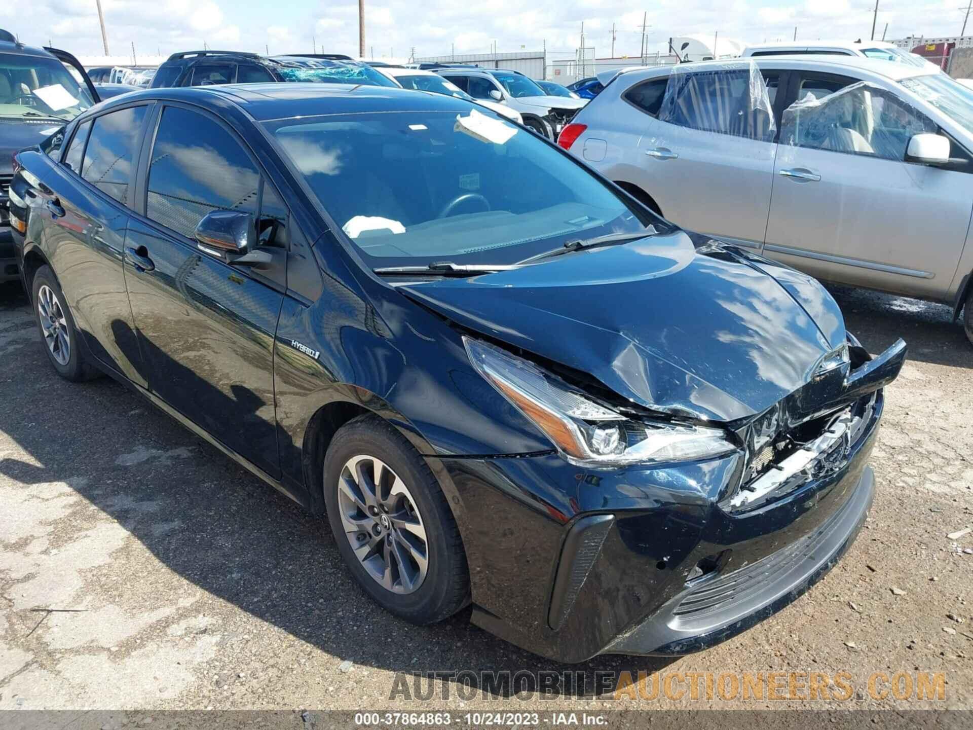 JTDKAMFU9M3136980 TOYOTA PRIUS 2021