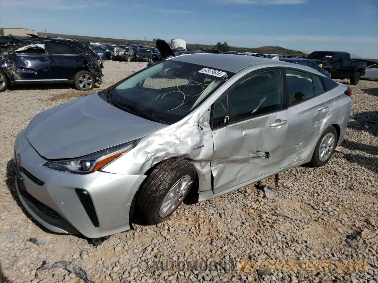 JTDKAMFU9M3140818 TOYOTA PRIUS 2021