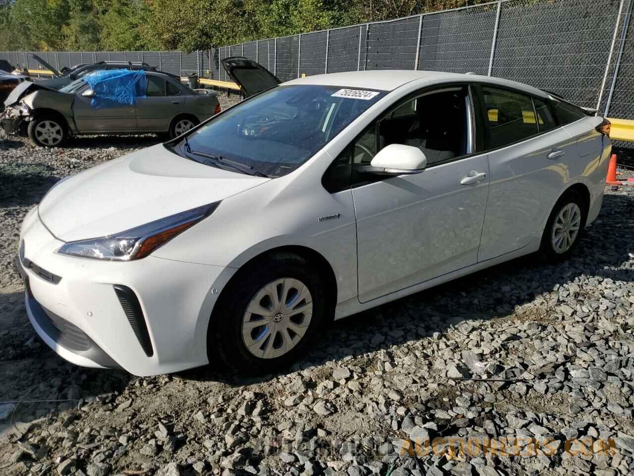 JTDKAMFU9M3144044 TOYOTA PRIUS 2021