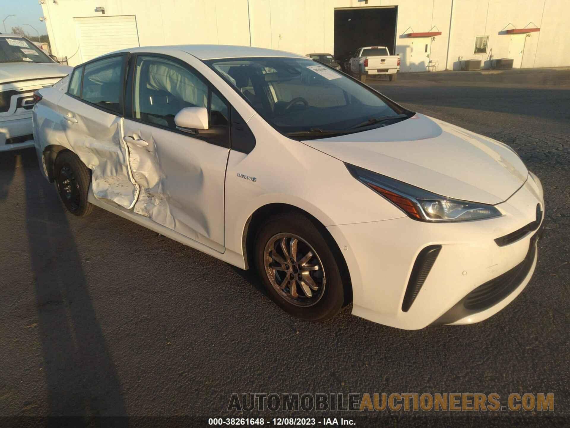 JTDKAMFU9M3146148 TOYOTA PRIUS 2021