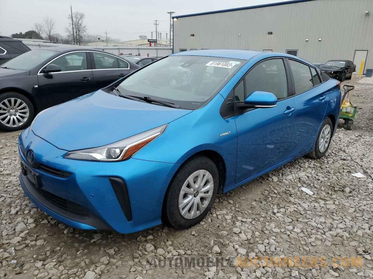 JTDKAMFU9M3147106 TOYOTA PRIUS 2021