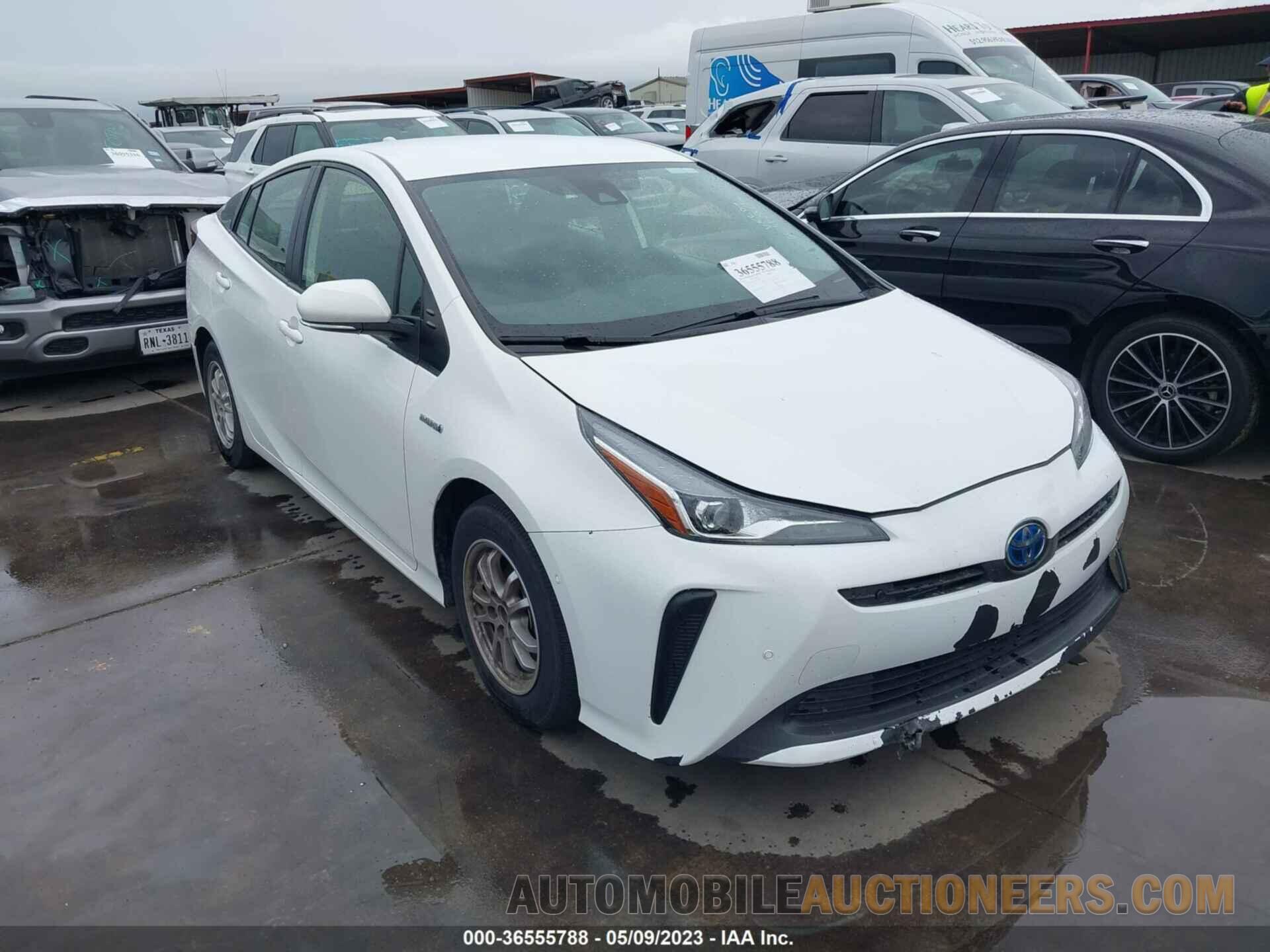 JTDKAMFU9M3148434 TOYOTA PRIUS 2021