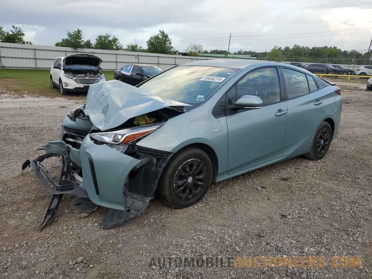 JTDKAMFU9M3150930 TOYOTA PRIUS 2021