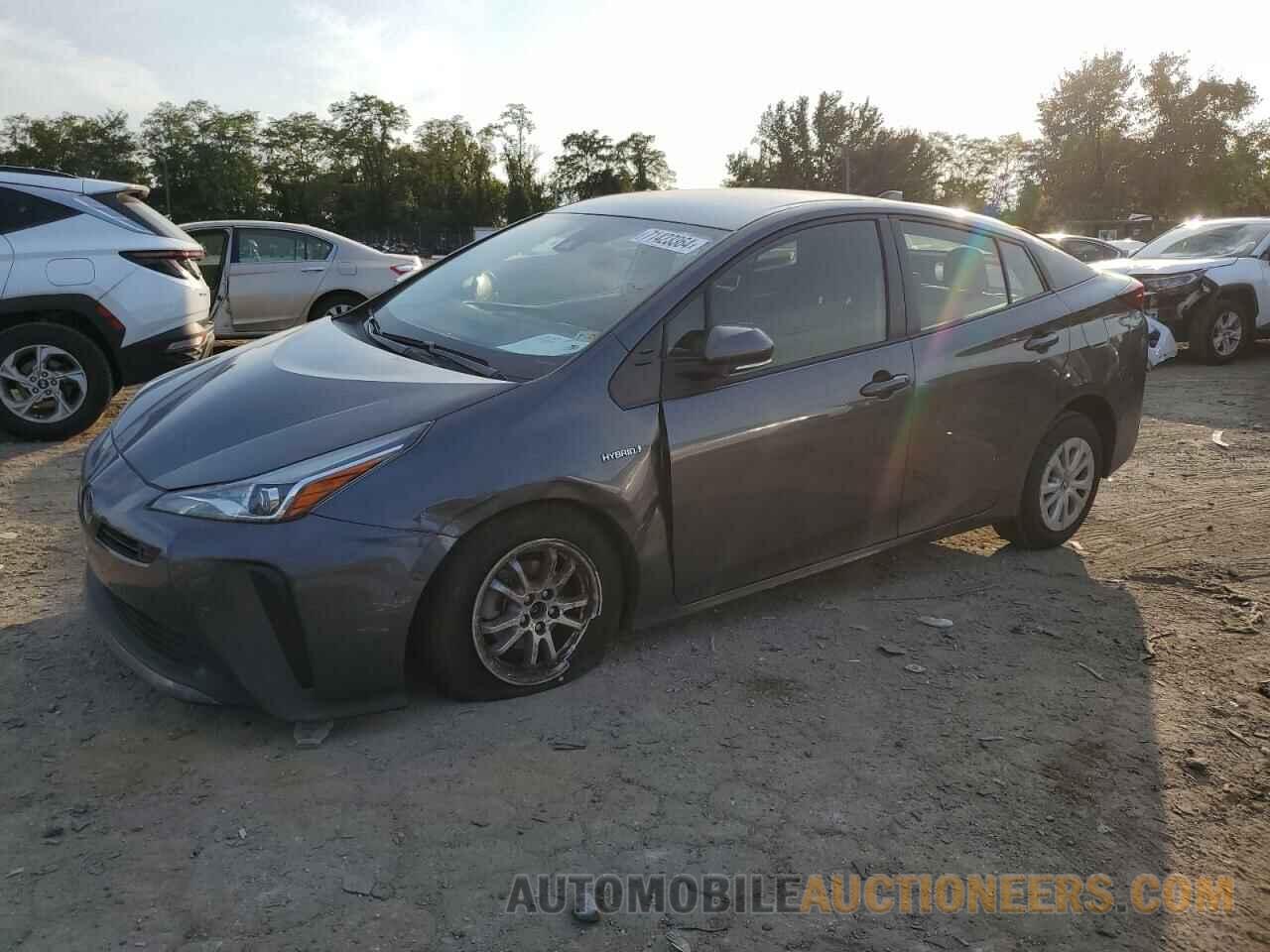 JTDKAMFU9M3152144 TOYOTA PRIUS 2021