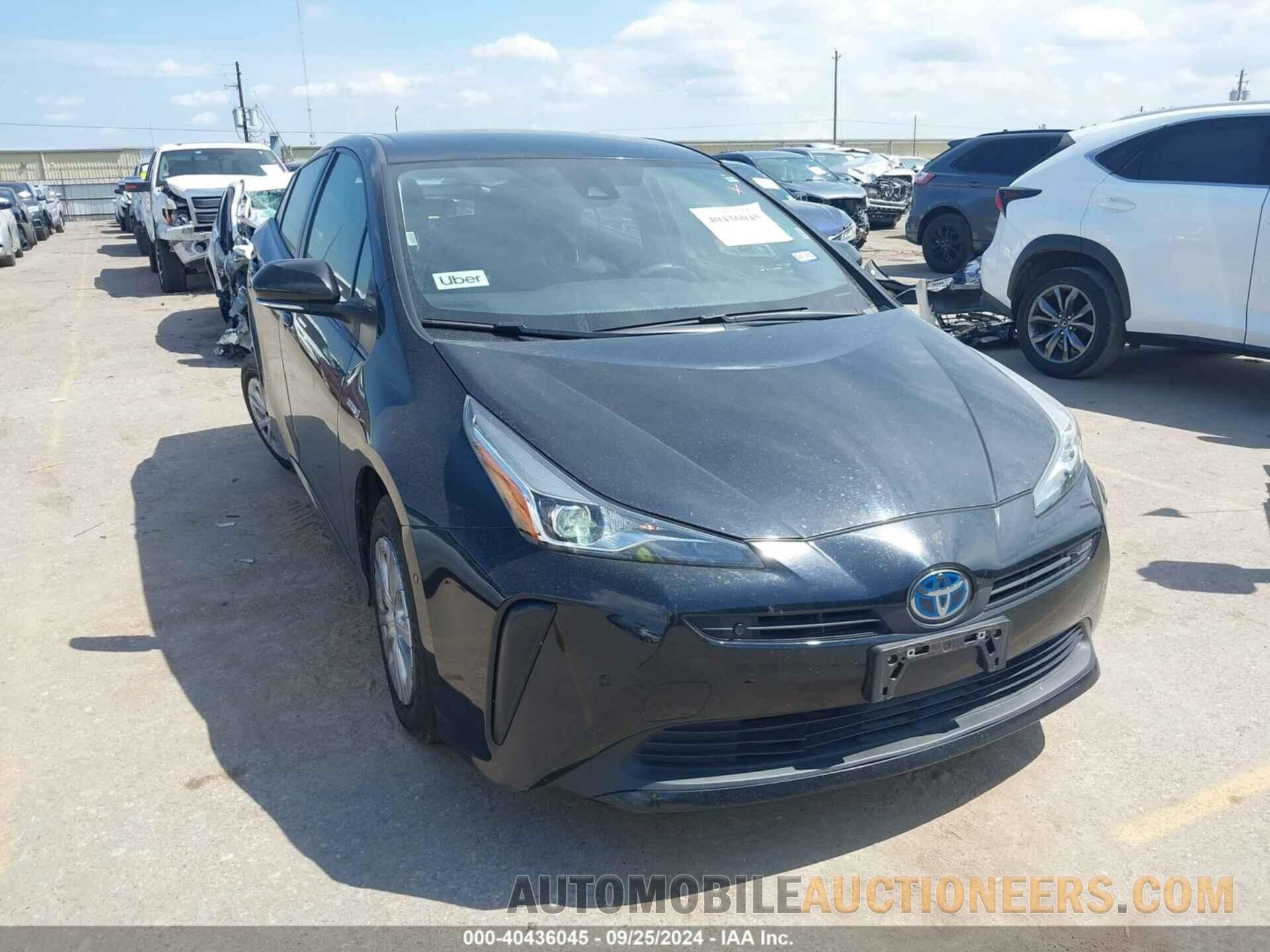 JTDKAMFU9N3154588 TOYOTA PRIUS 2022