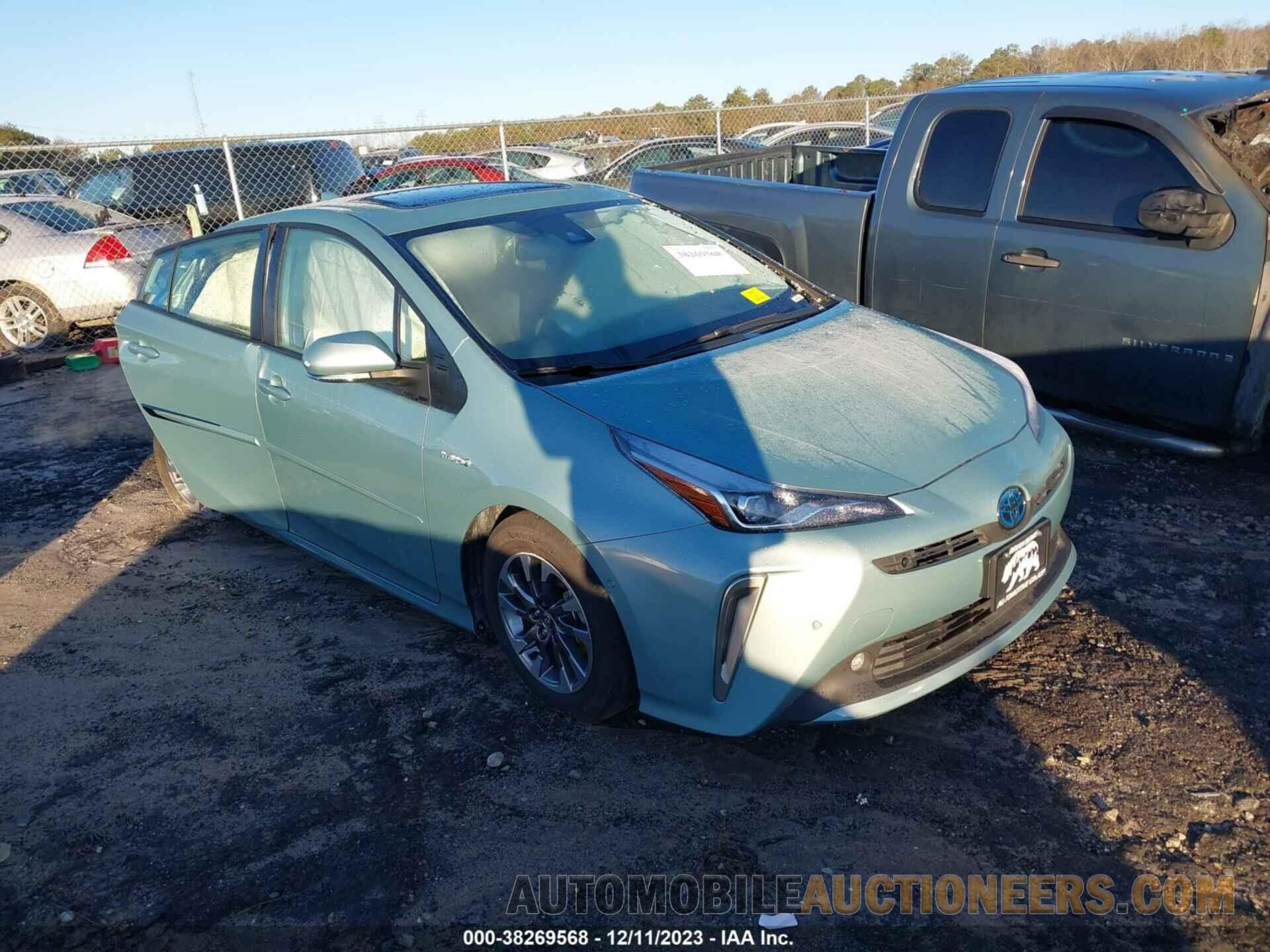 JTDKAMFU9N3170273 TOYOTA PRIUS 2022