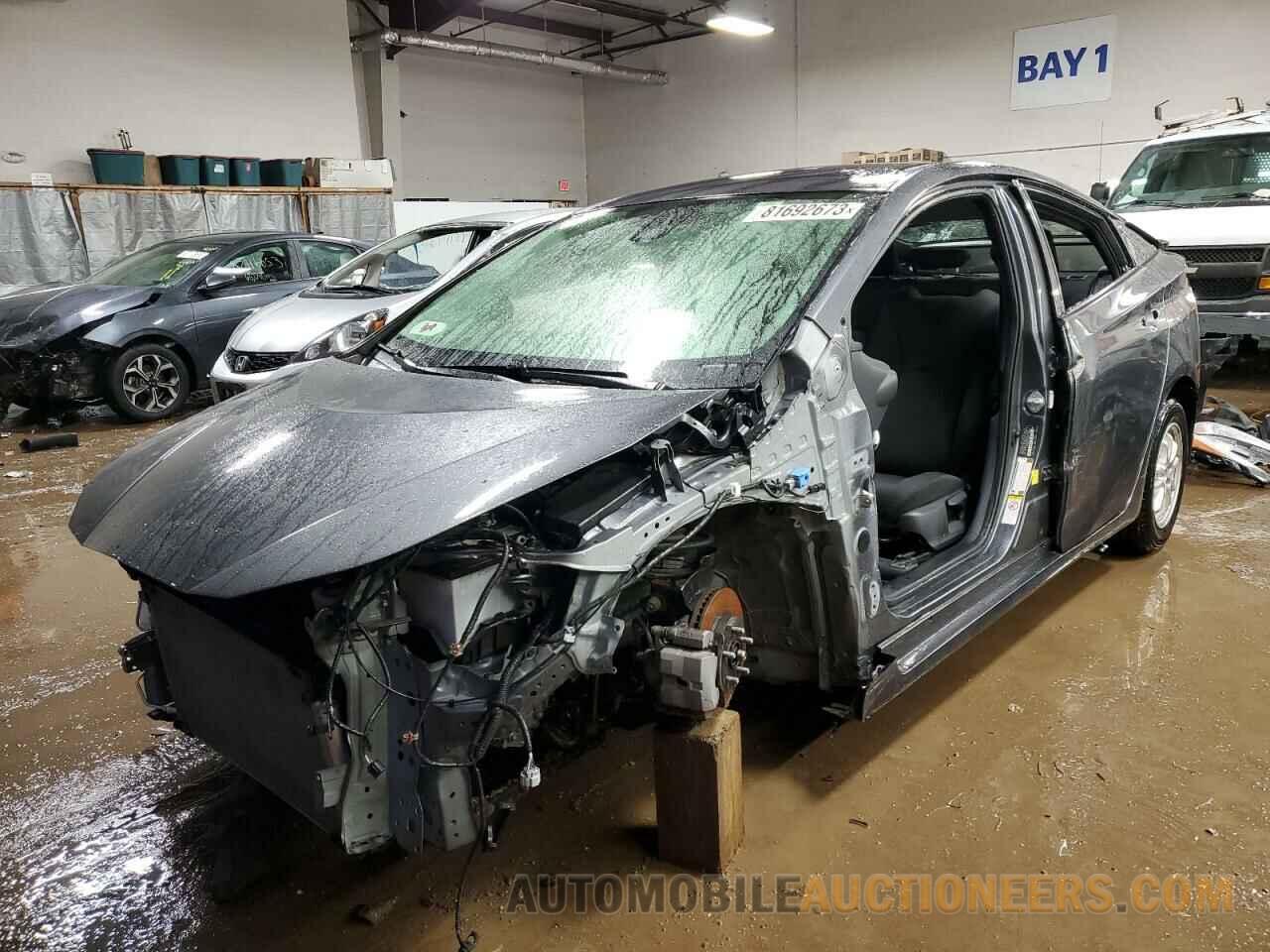 JTDKAMFU9N3176655 TOYOTA PRIUS NIGH 2022