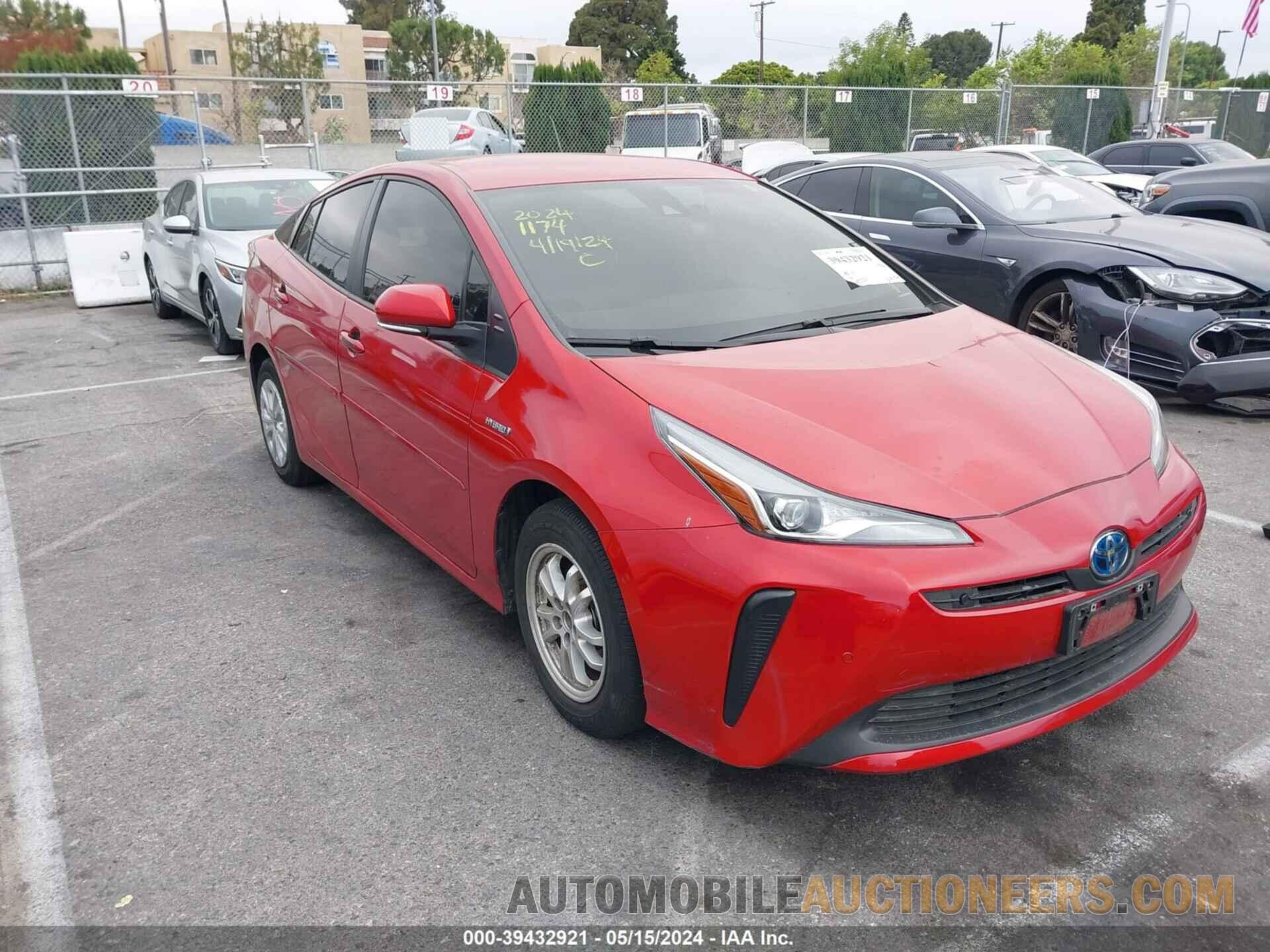 JTDKAMFU9N3179488 TOYOTA PRIUS 2022