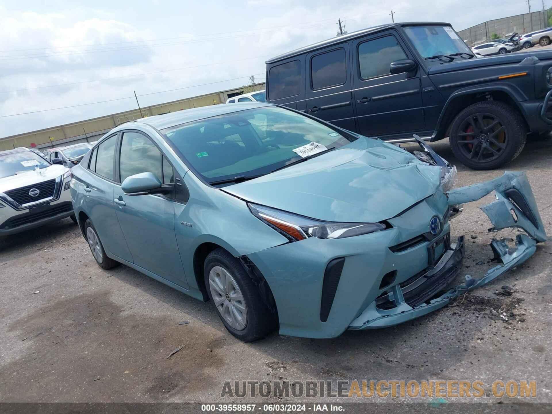 JTDKAMFU9N3188210 TOYOTA PRIUS 2022